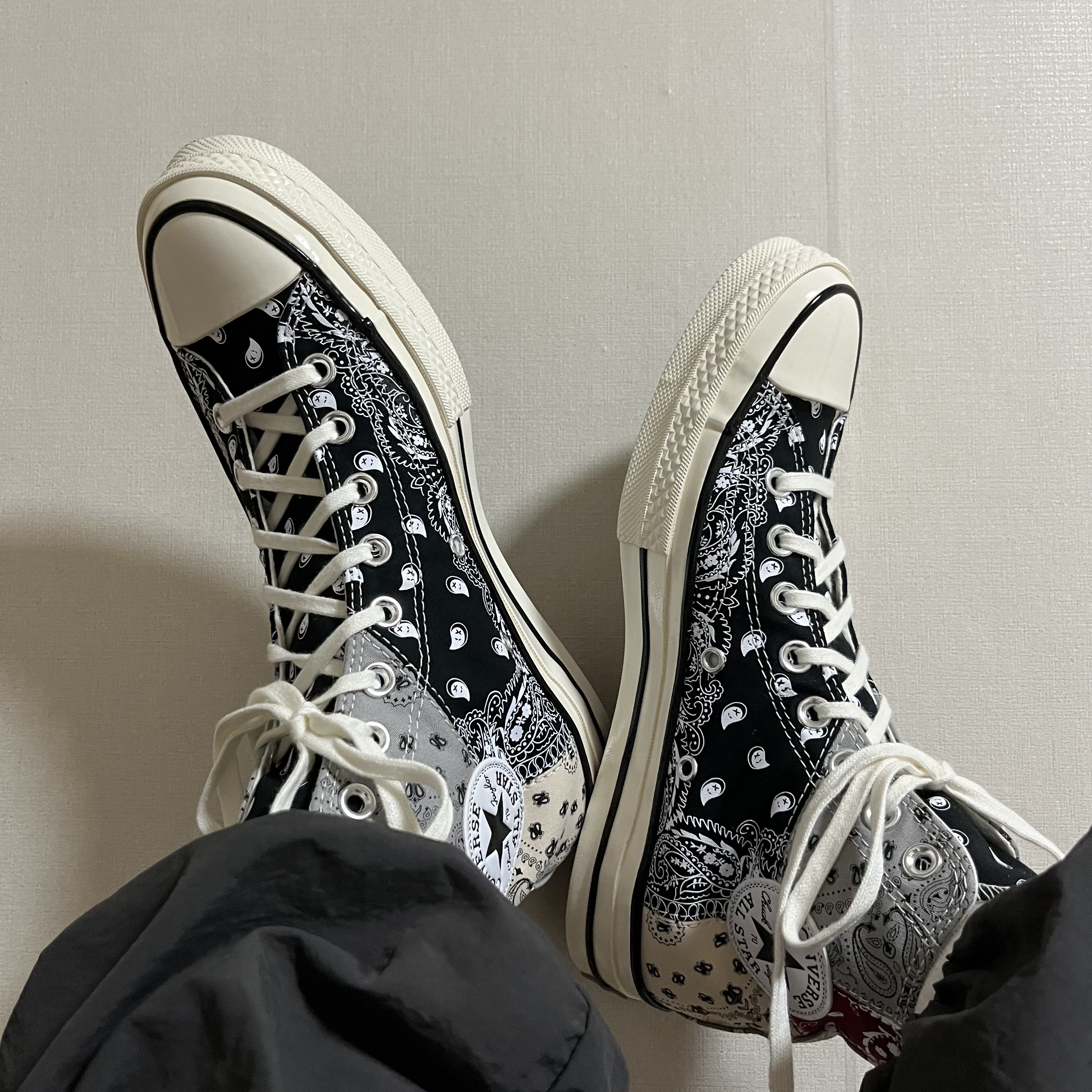Converse Chuck 70 Quad Panel Black 착용 스타일