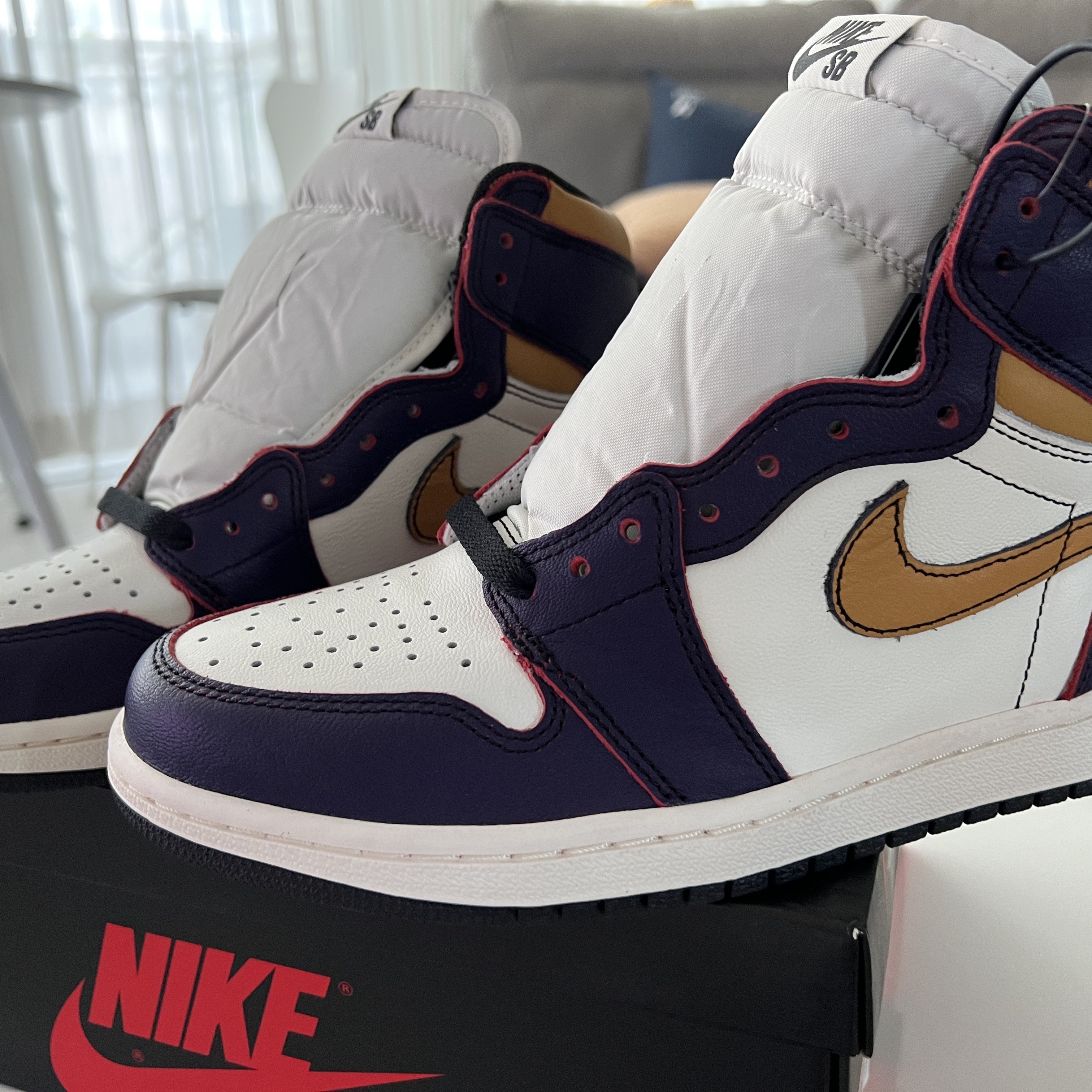 Jordan 1 Retro High OG Defiant SB LA to Chicago 착용 스타일 - 2