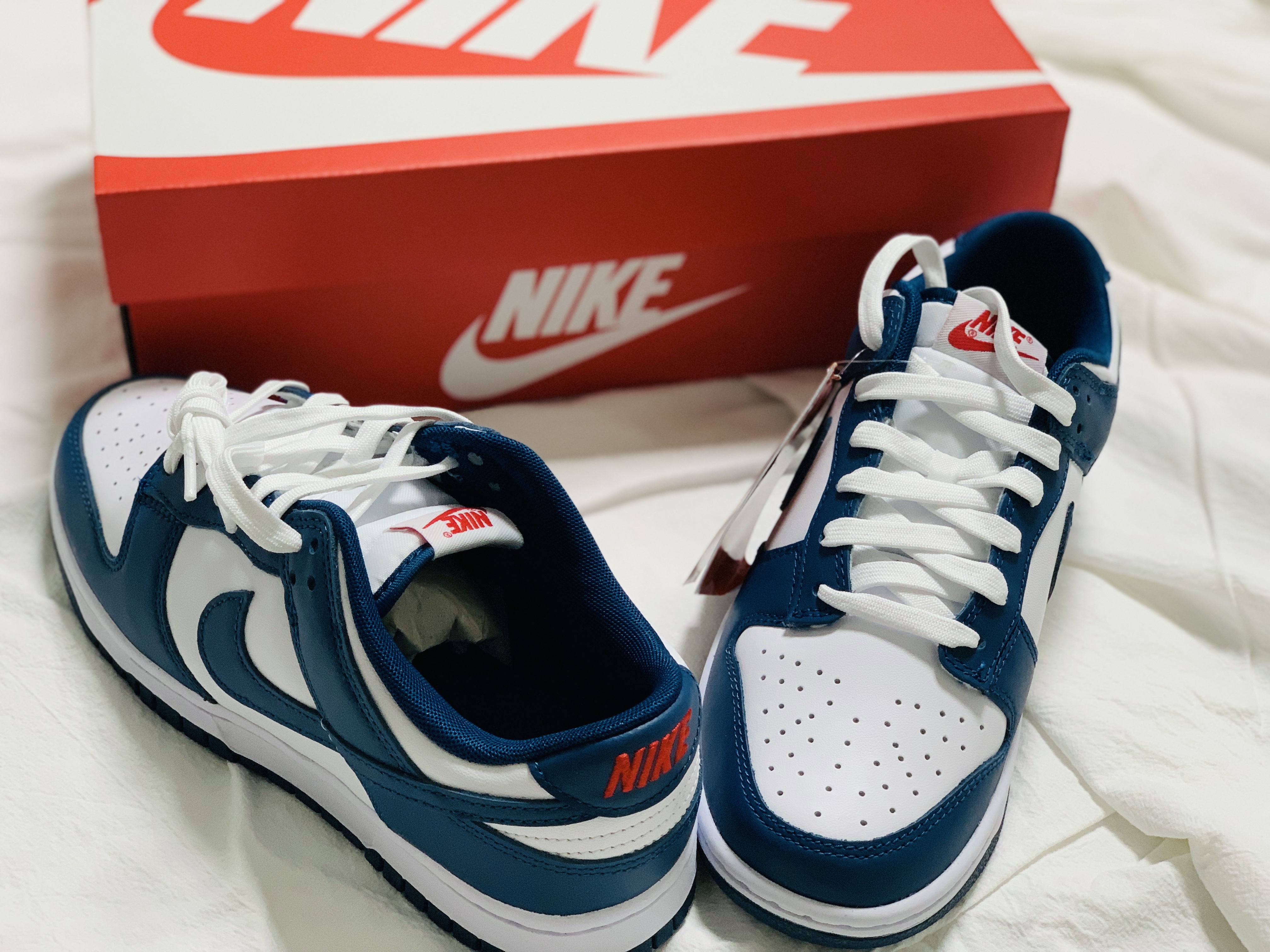 Nike Dunk Low Retro Valerian Blue 착용 스타일 - 2