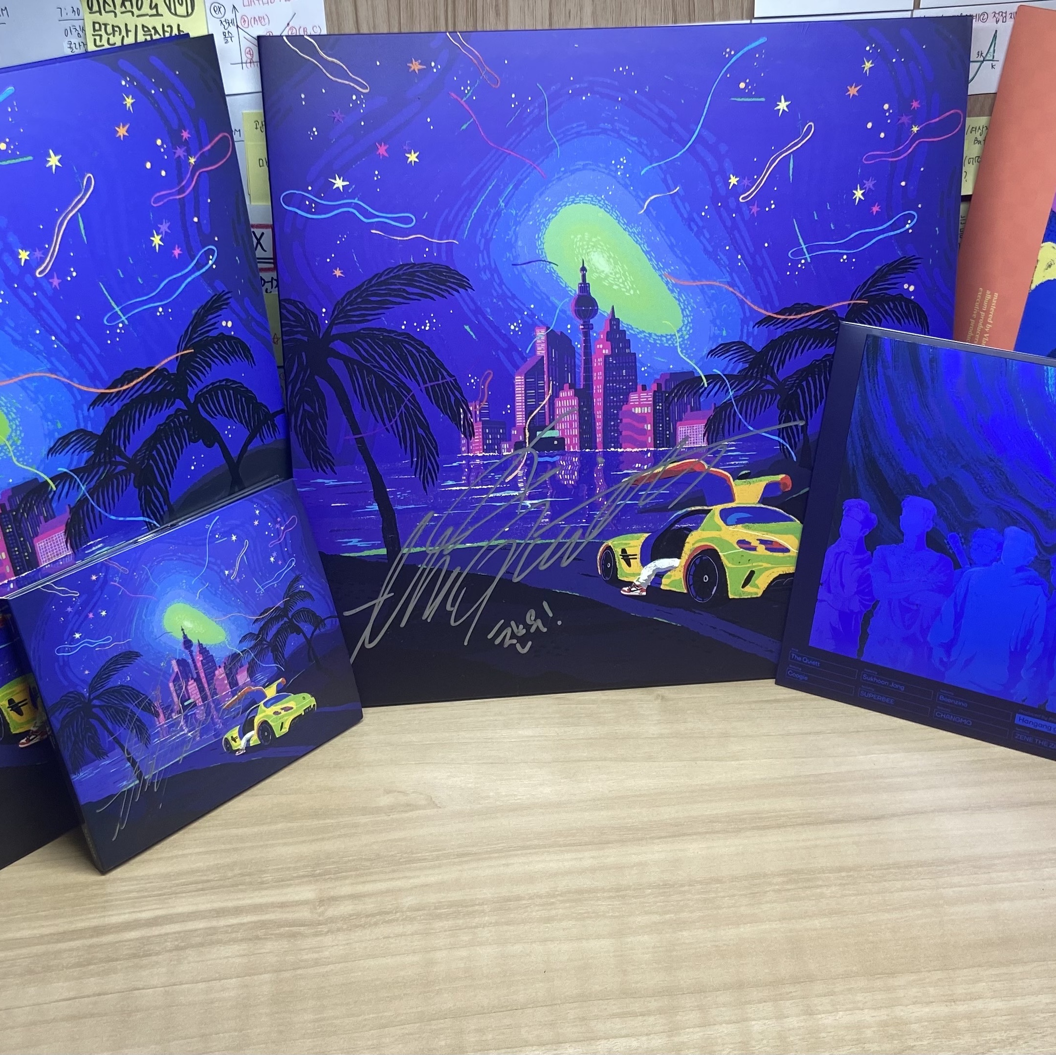 新品✨ The Quiett glow forever LP SAMPLE盤 新品✨ The Quiett glow forever LP SAMPLE盤