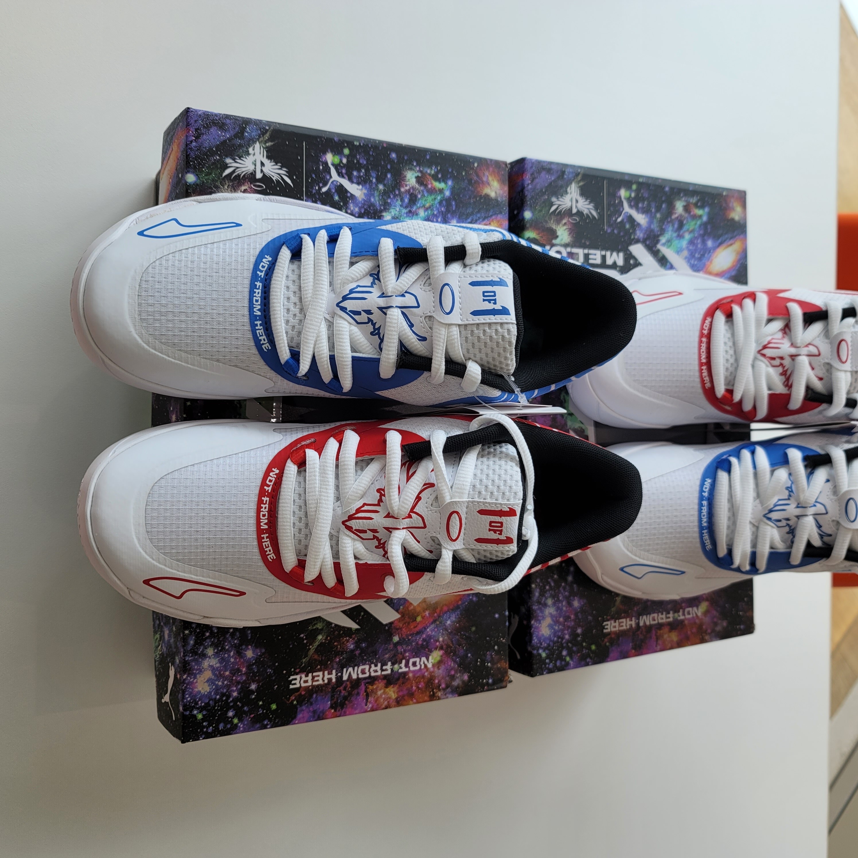 Puma MB.01 White High Risk Red 착용 스타일 - 3