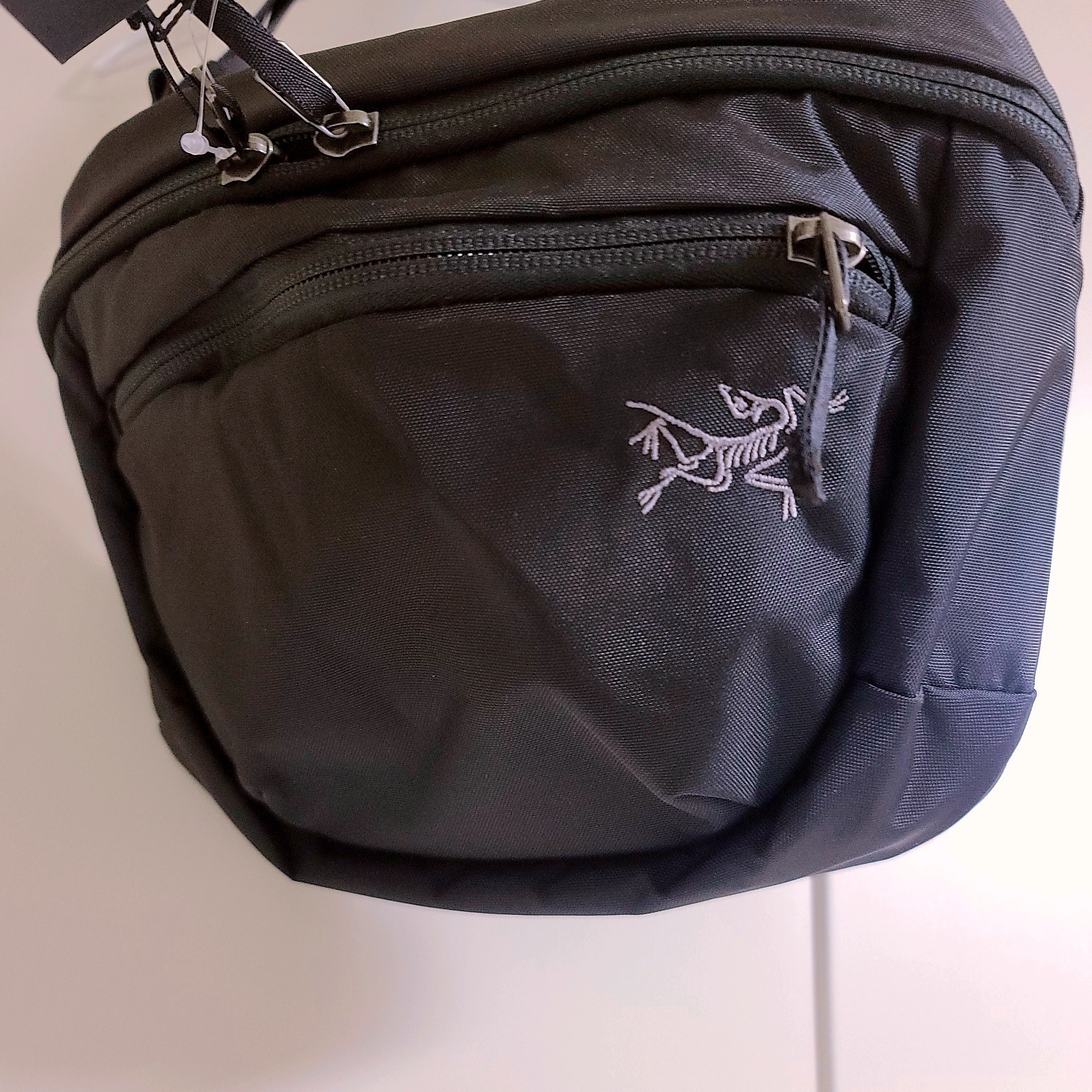 Arc'teryx Mantis 2 Waistpack Black 착용 스타일 - 1