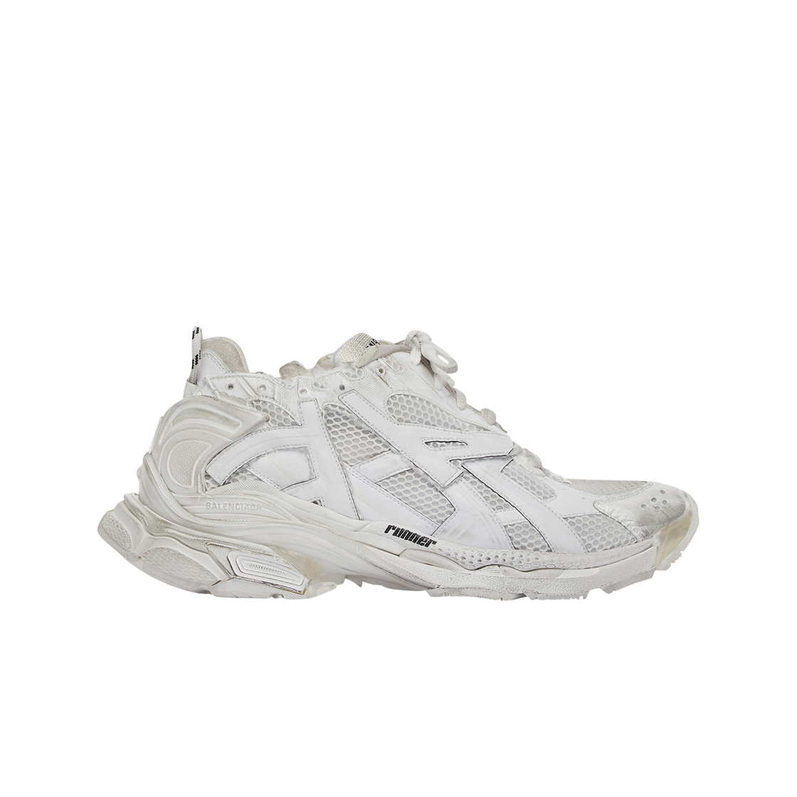 677403W3RB19000 Balenciaga Runner Sneakers White