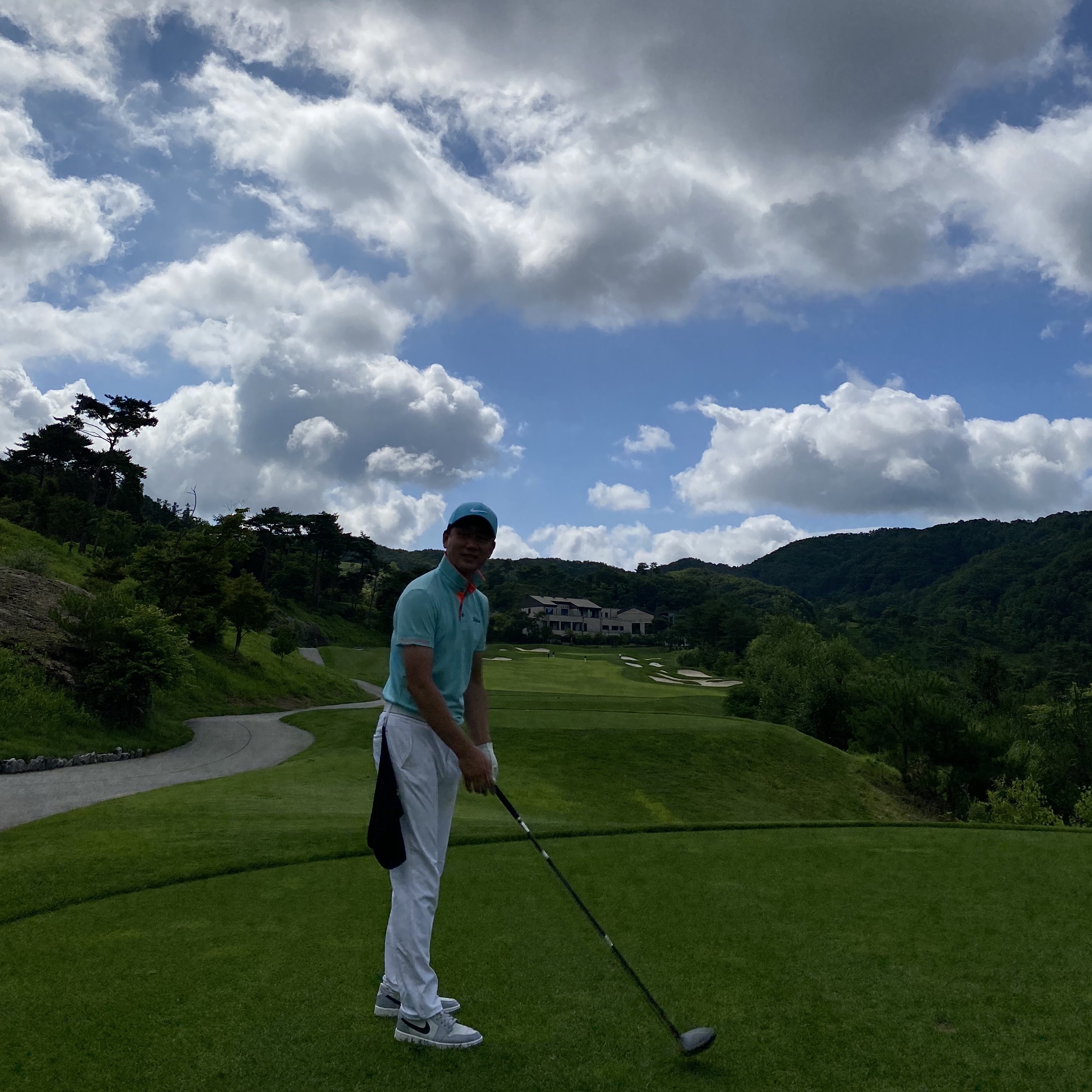 Jordan 1 Low Golf Wolf Grey 착용 스타일