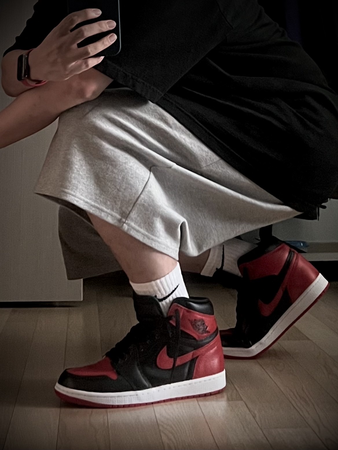 Jordan 1 Retro High OG Heritage 착용 스타일 - 1