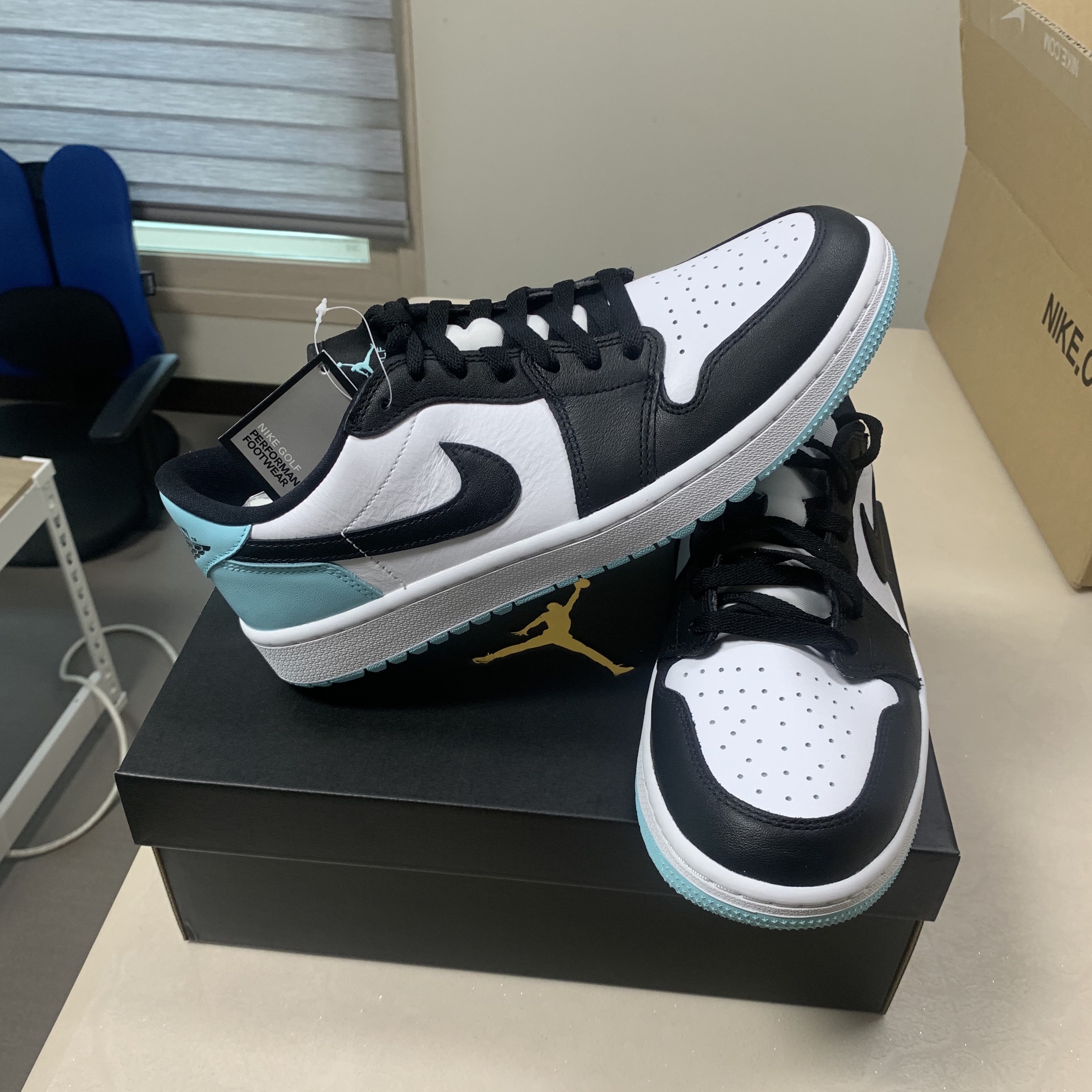 Jordan 1 Low Golf Copa 착용 스타일 - 4