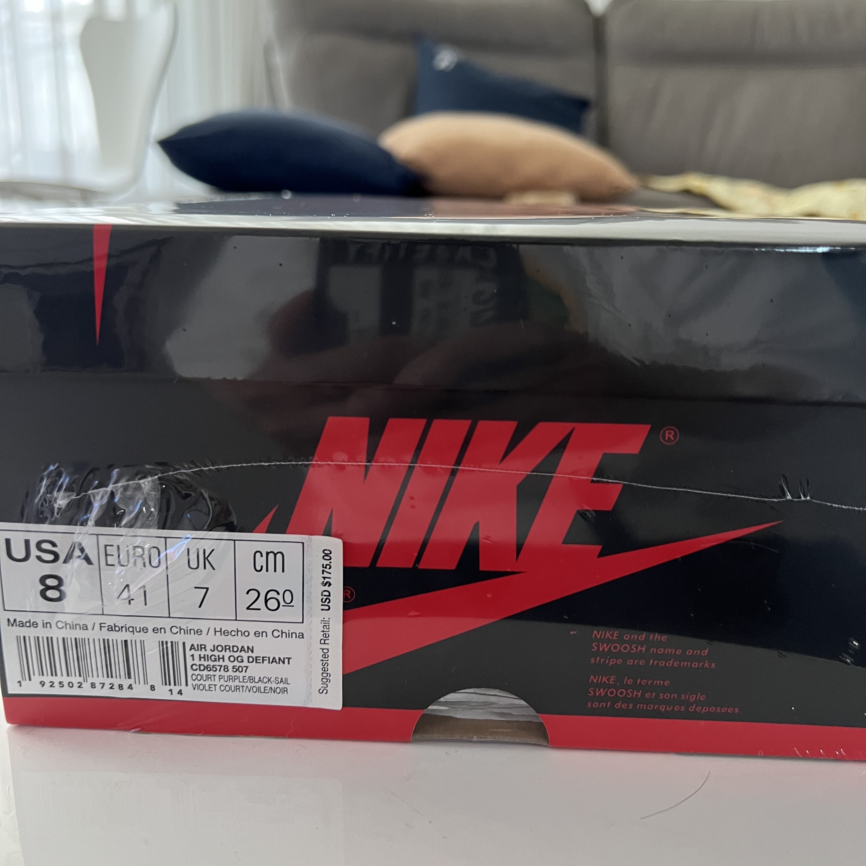 Jordan 1 Retro High OG Defiant SB LA to Chicago 착용 스타일 - 1