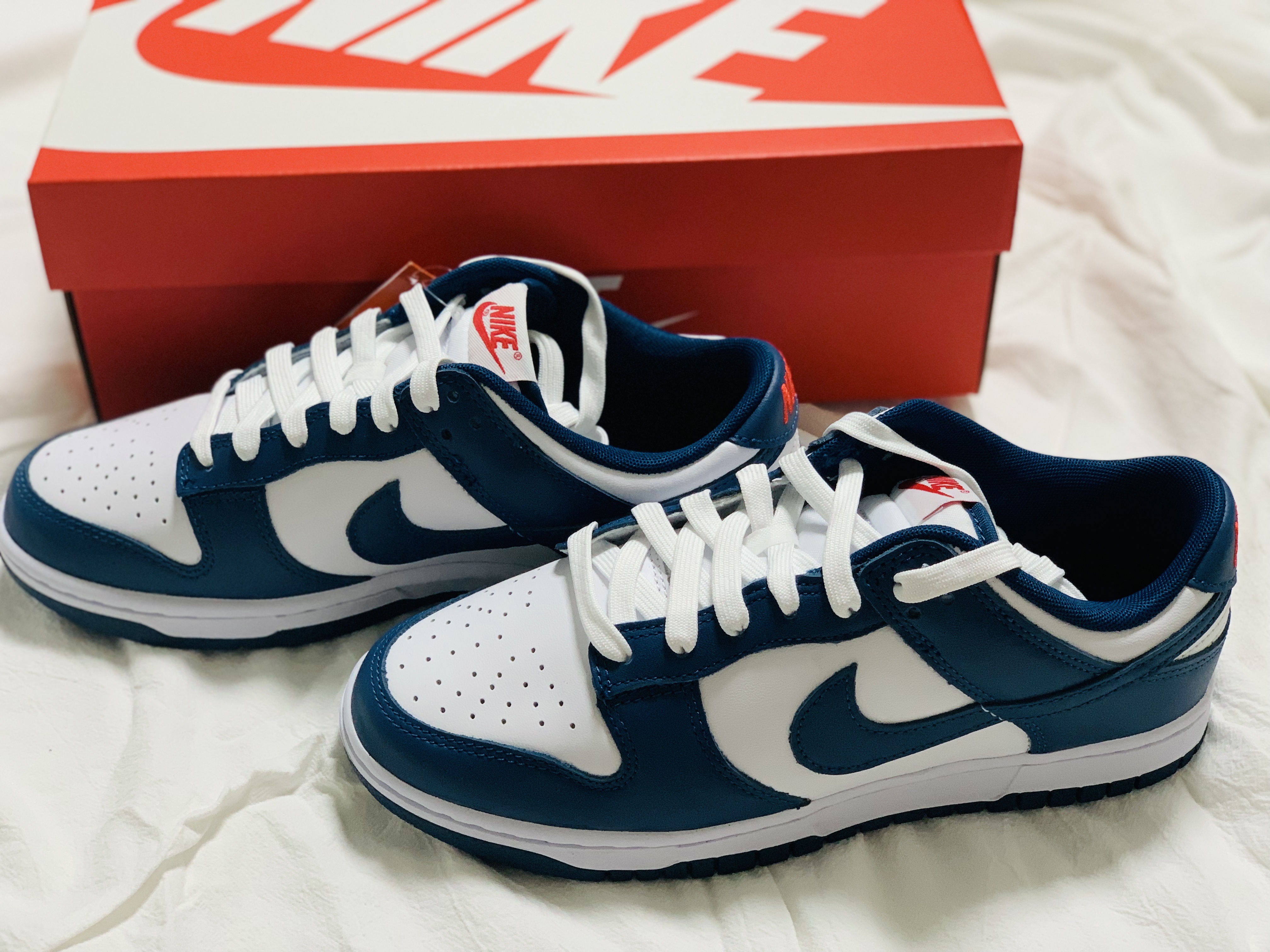 Nike Dunk Low Retro Valerian Blue 착용 스타일 - 4