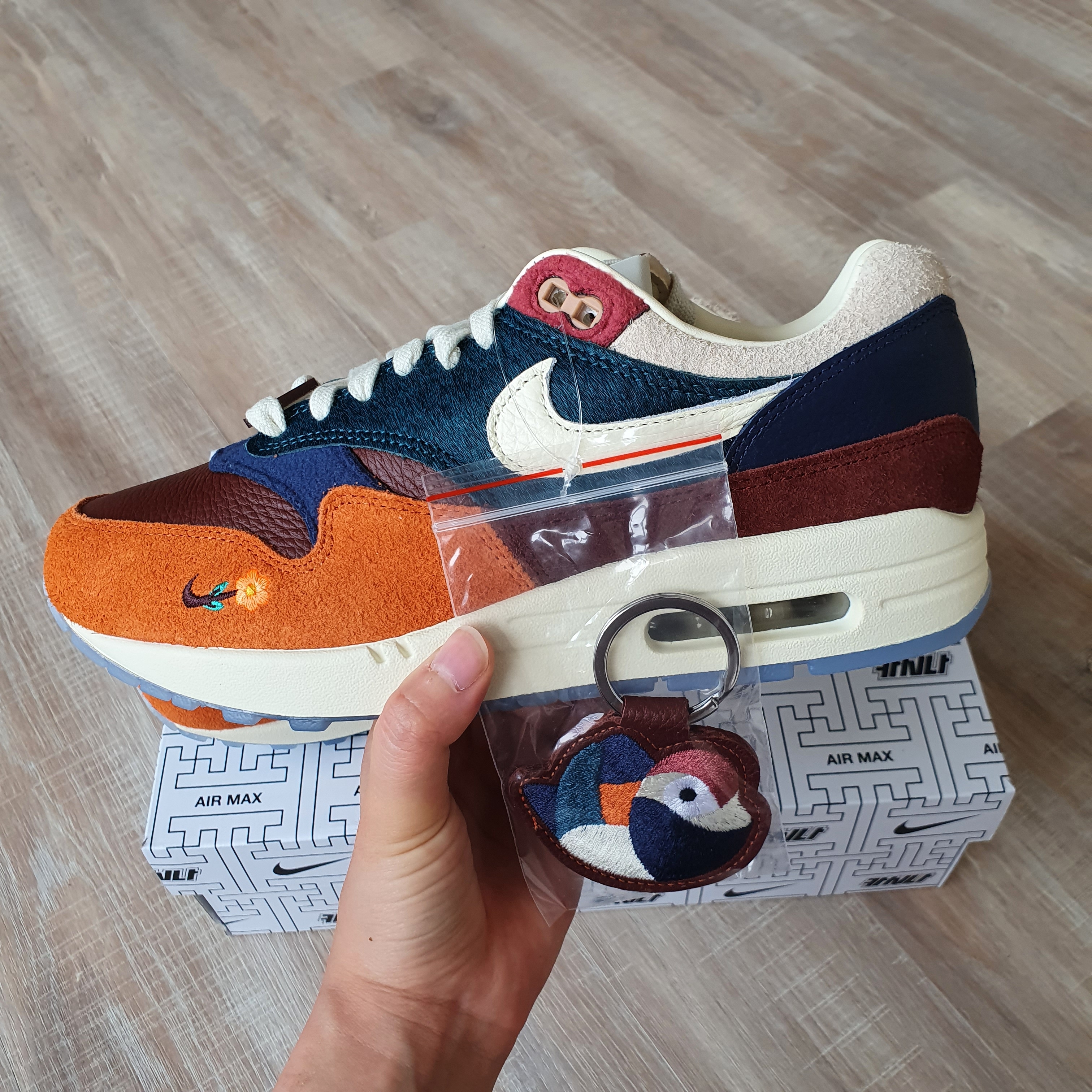 Nike x Kasina Air Max 1 SP Won-Ang Orange 착용 스타일 - 2