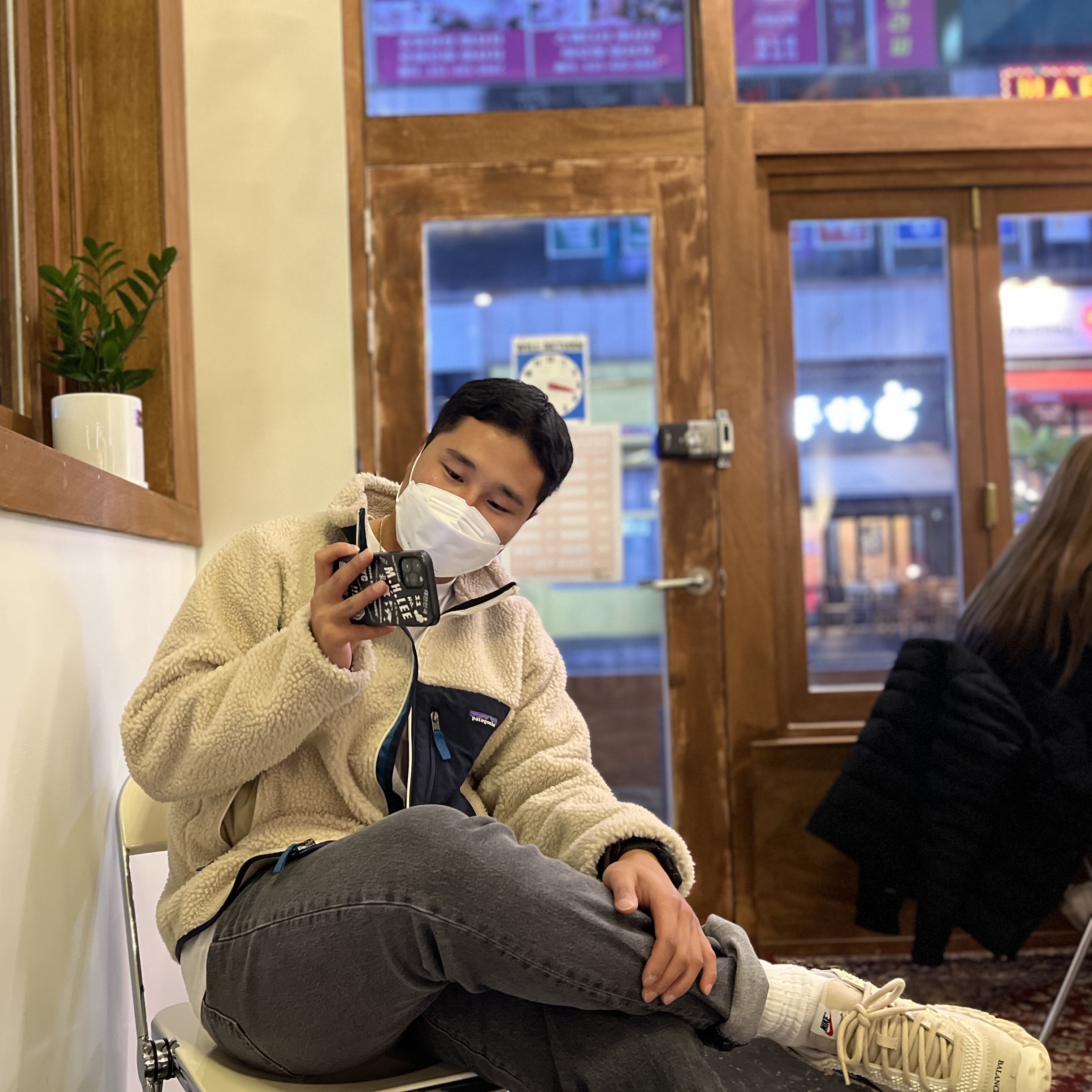 Nike x Undercover Overbreak SP Overcast, Patagonia Classic Retro-X Jacket Natural 착용 스타일 - 1