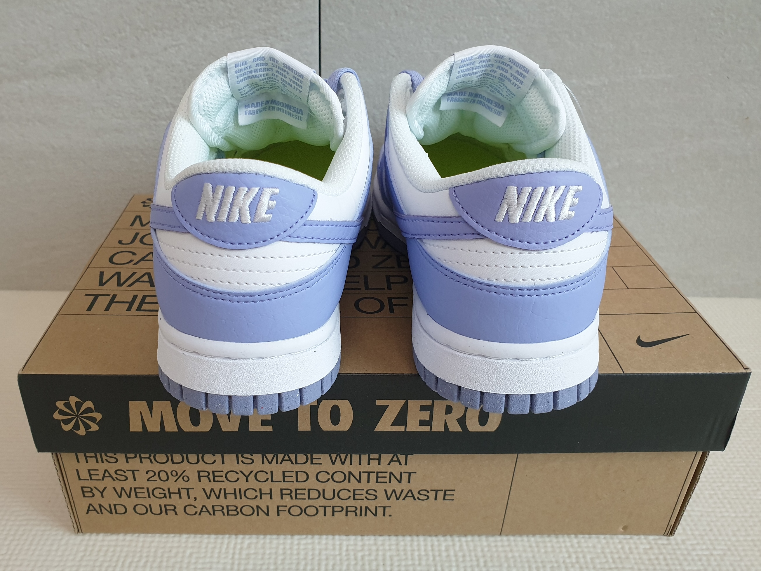 (W) Nike Dunk Low Next Nature Lilac 착용 스타일 - 3