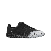 Maison Margiela Stained Effect Replica Sneakers Black White