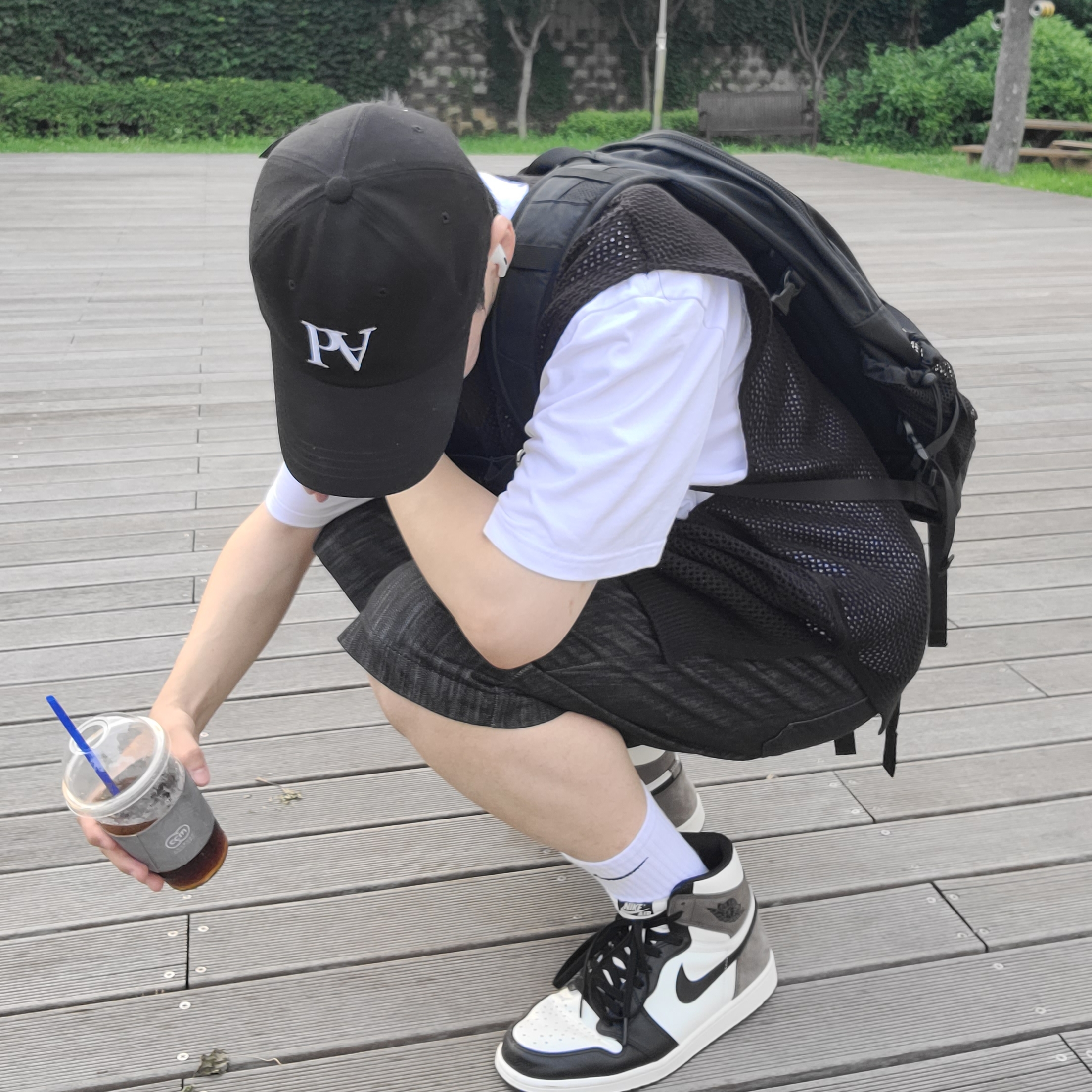 Jordan 1 Retro High OG Black Mocha 착용 스타일