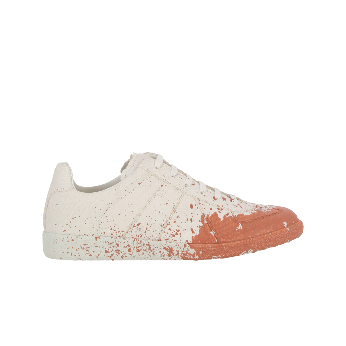메종 마르지엘라 스테인 이펙트 레플리카 스니커즈 화이트 핑크(Maison Margiela Stained Effect Replica Sneakers White Pink) - 1