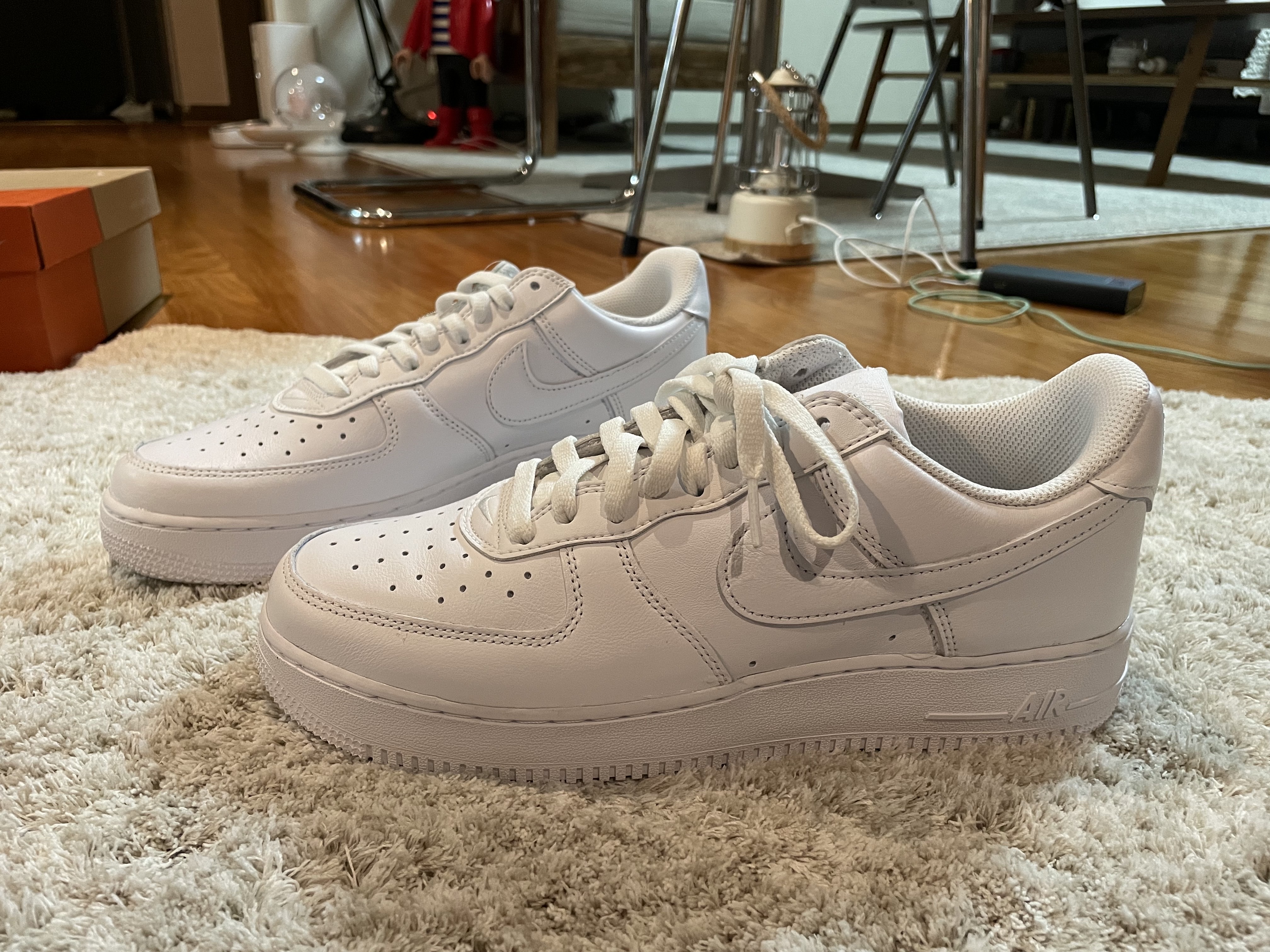 Jordan 1 Low Golf Copa, Nike Air Force 1 '07 Low White 착용 스타일 - 4