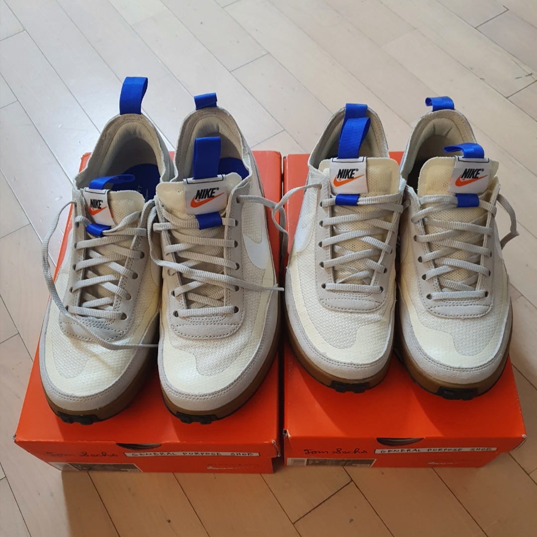 Nike x Tom Sachs General Purpose Shoe Light Cream 착용 스타일