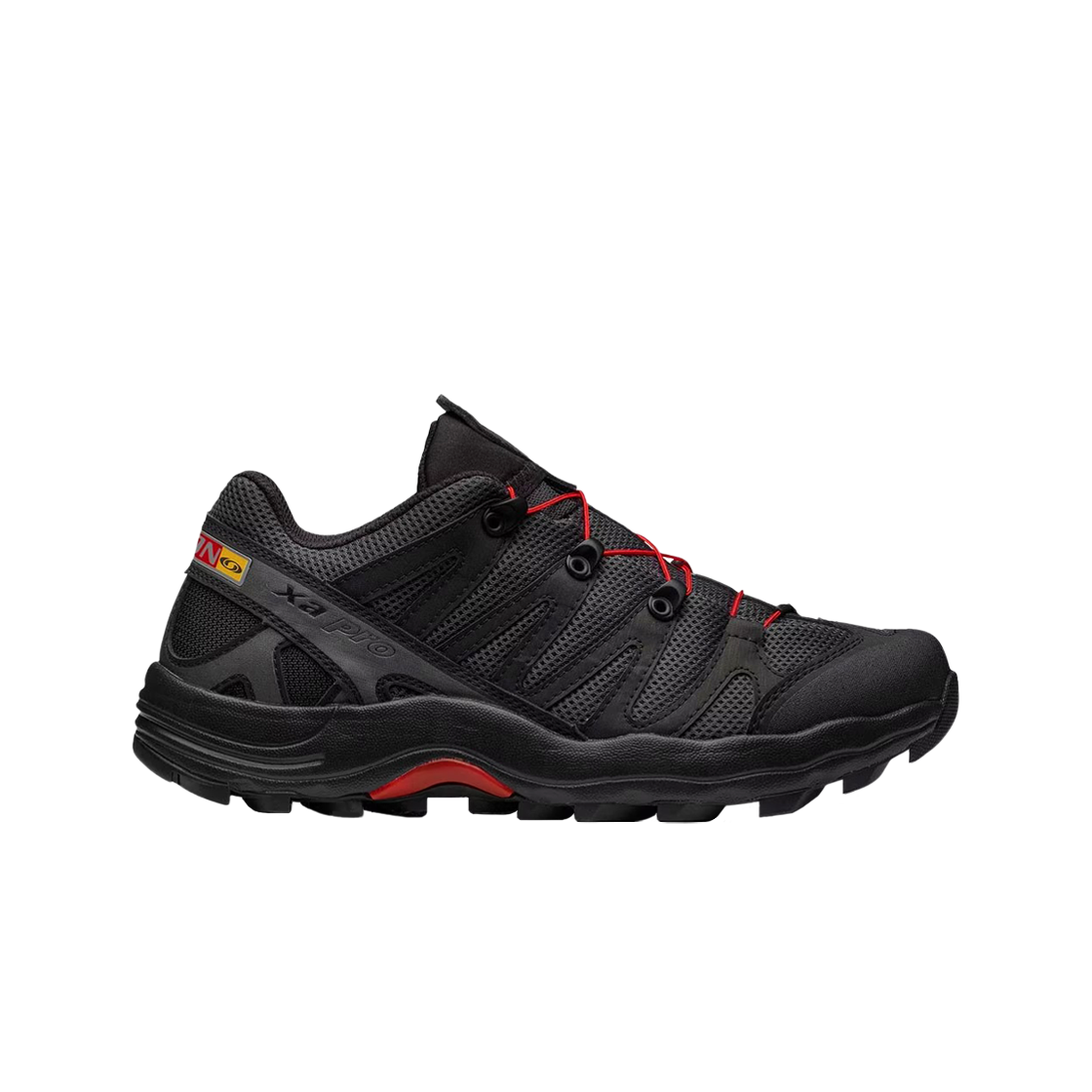 살로몬 XA 프로 1 블랙 마그넷 레이싱 레드(Salomon XA Pro 1 Black Magnet Racing Red) - 1