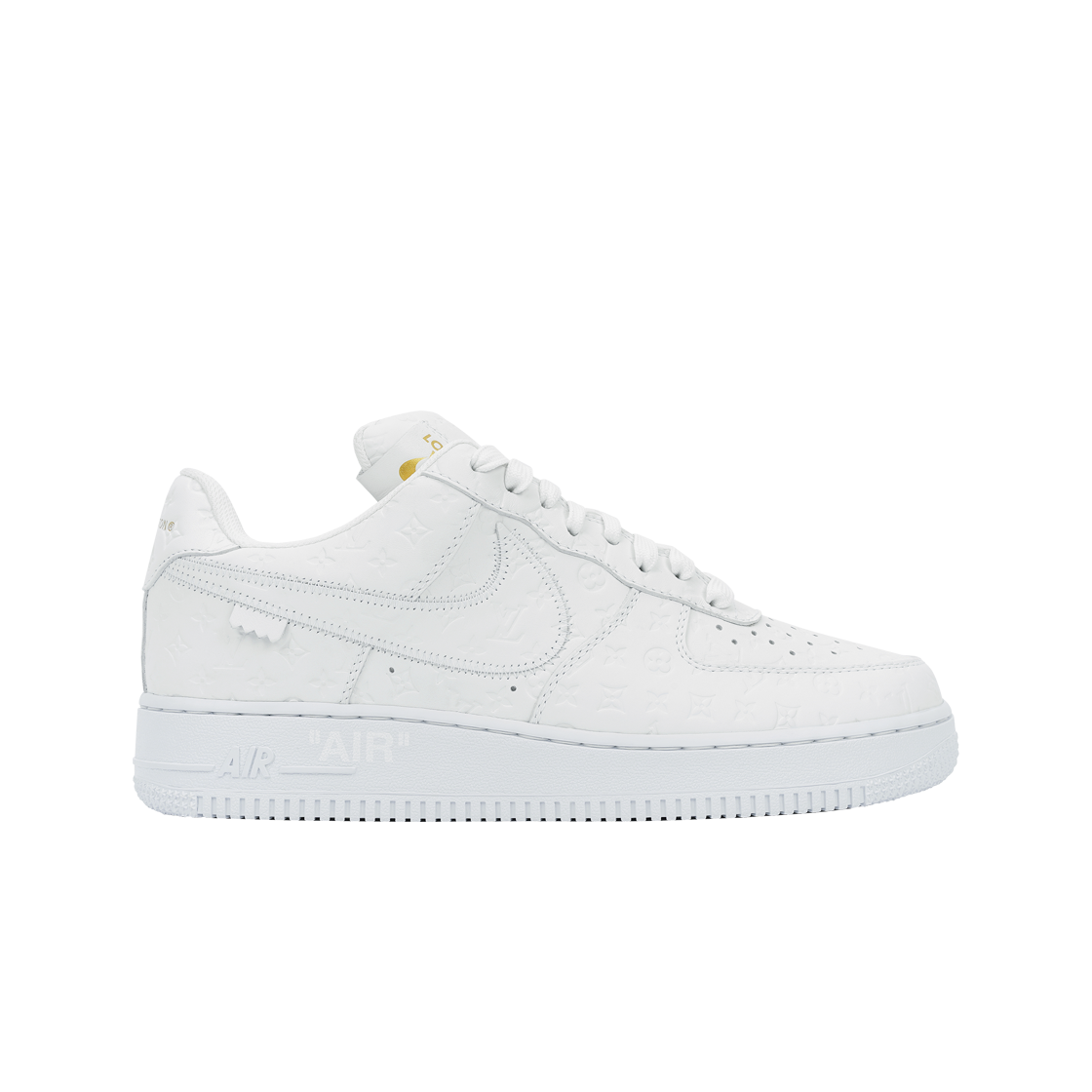 루이비통 x 나이키 에어포스 1 로우 바이 버질 아블로 화이트(Louis Vuitton x Nike Air Force 1 Low by Virgil Abloh White)