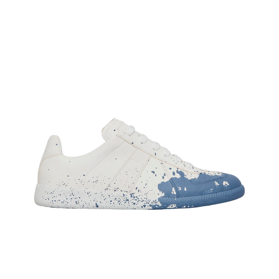 메종 마르지엘라 스테인 이펙트 레플리카 스니커즈 화이트 블루(Maison Margiela Stained Effect Replica Sneakers White Blue) - 1