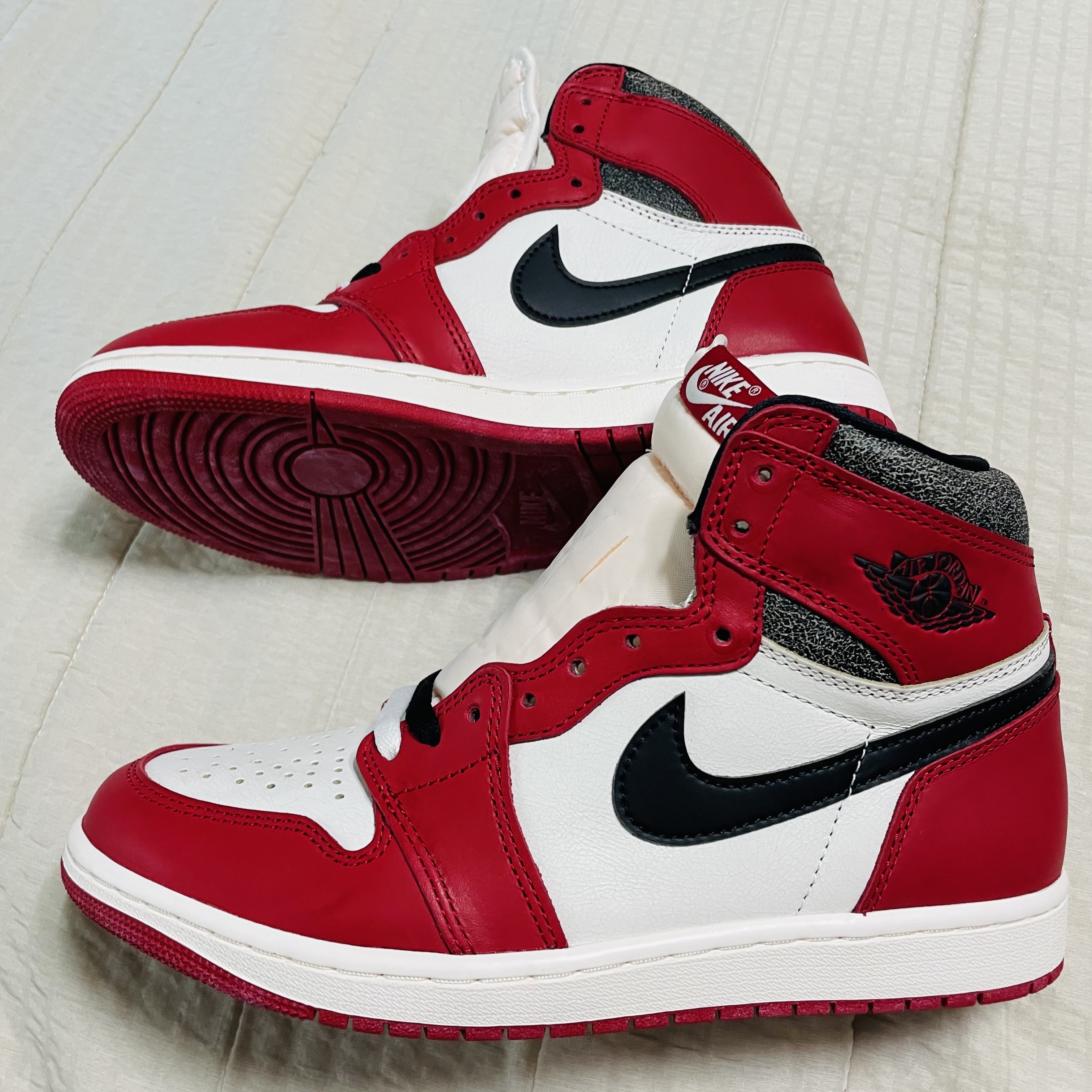 Jordan 1 Retro High OG Chicago 2015, Jordan 1 Retro High OG Chicago 2022 착용 스타일 - 1