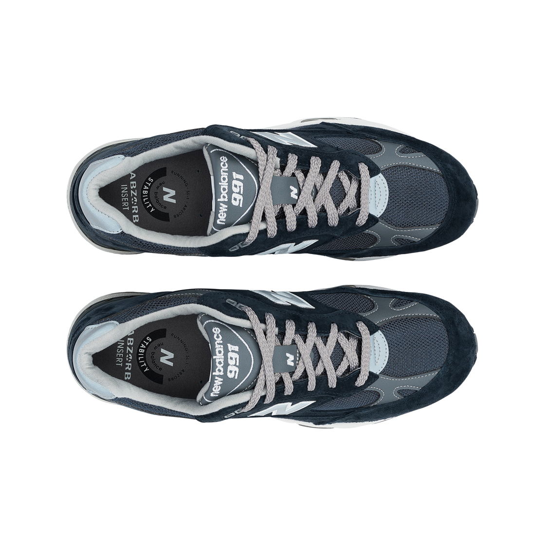 뉴발란스 991 메이드 인 UK 네이비 - 2E 와이드(New Balance 991 Made in UK Navy - 2E Wide) - 3