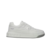 Valentino One Stud Low-Top Nappa Sneakers White