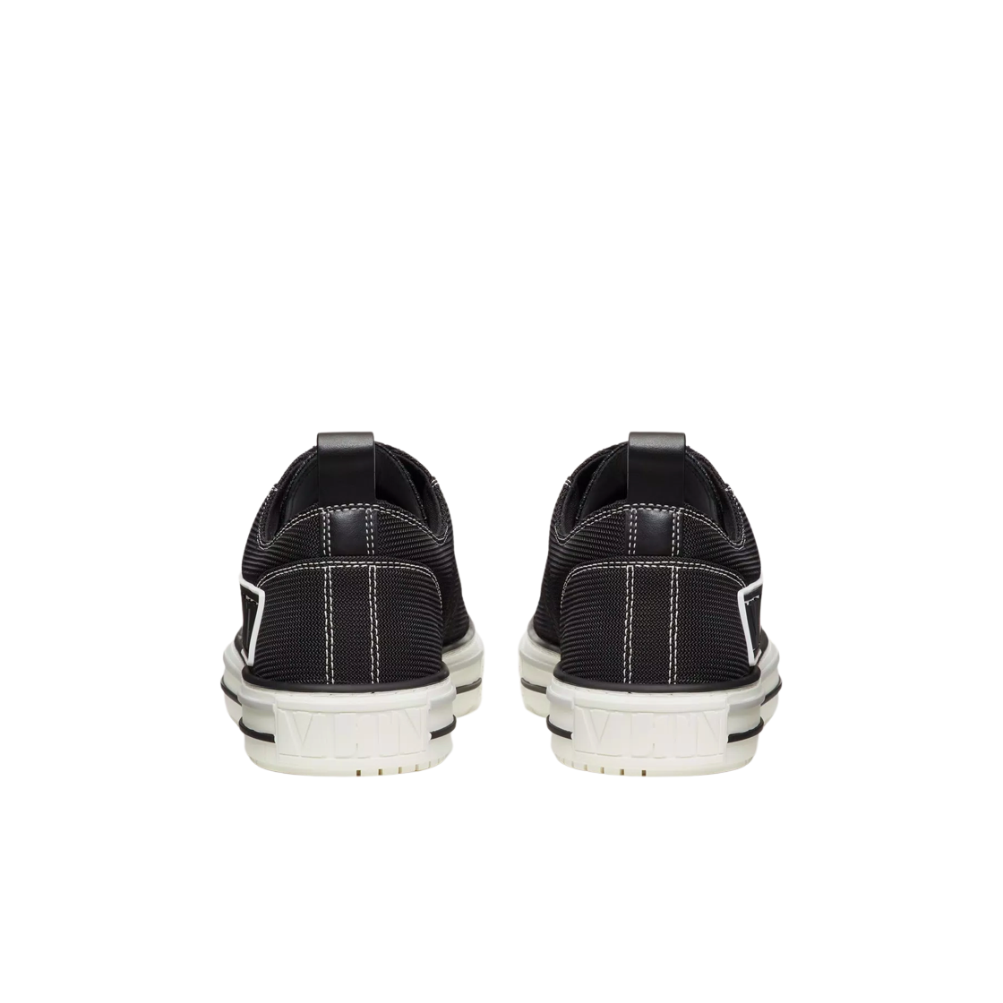 발렌티노 지지스 로우탑 패브릭 스니커즈 블랙(Valentino Giggies Low-Top Fabric Sneakers Black) - 3