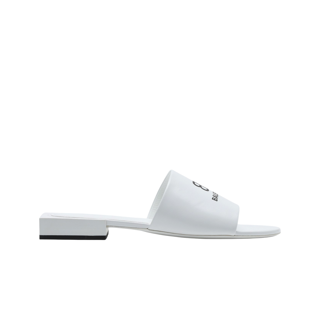 (W) 발렌시아가 박스 샌들 화이트 블랙((W) Balenciaga Box Sandal White Black) - 1