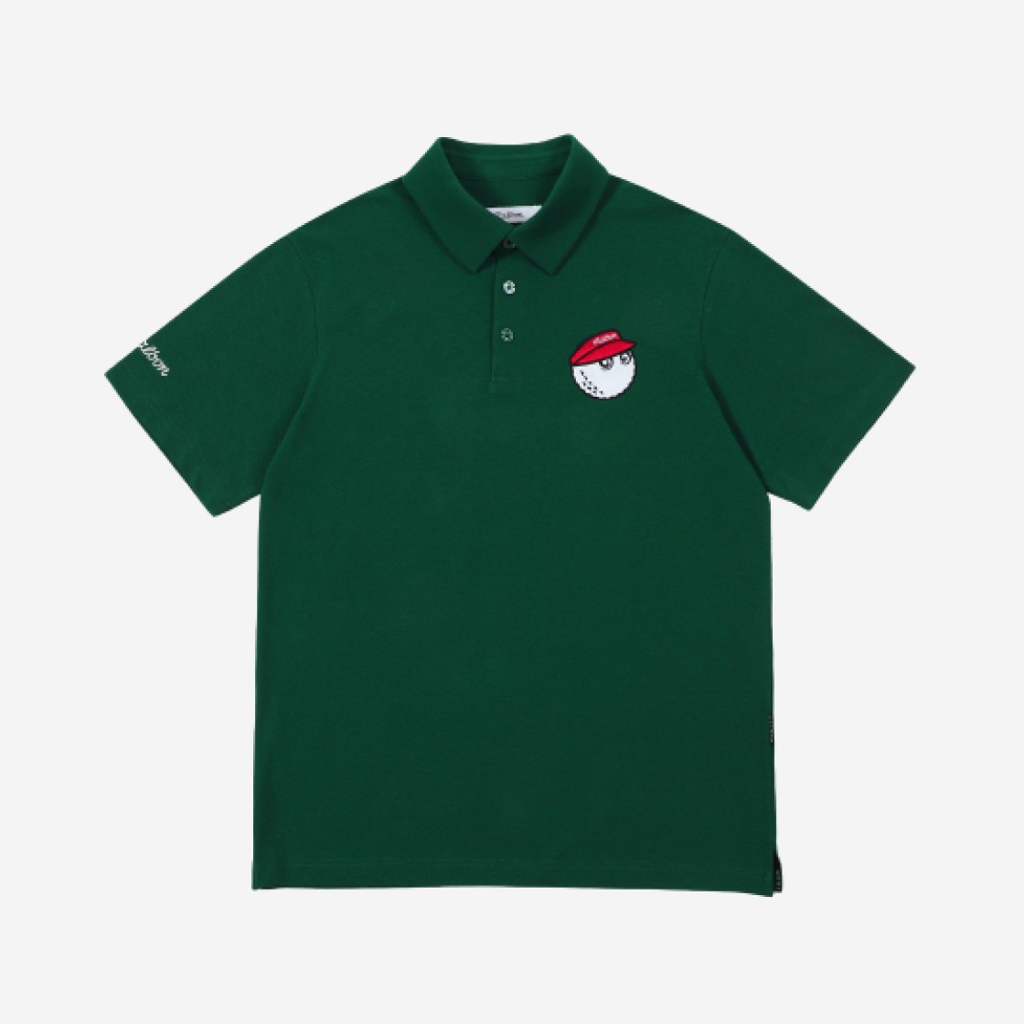 Malbon Golf Buckets Polo T-Shirt Green 상세 이미지 1