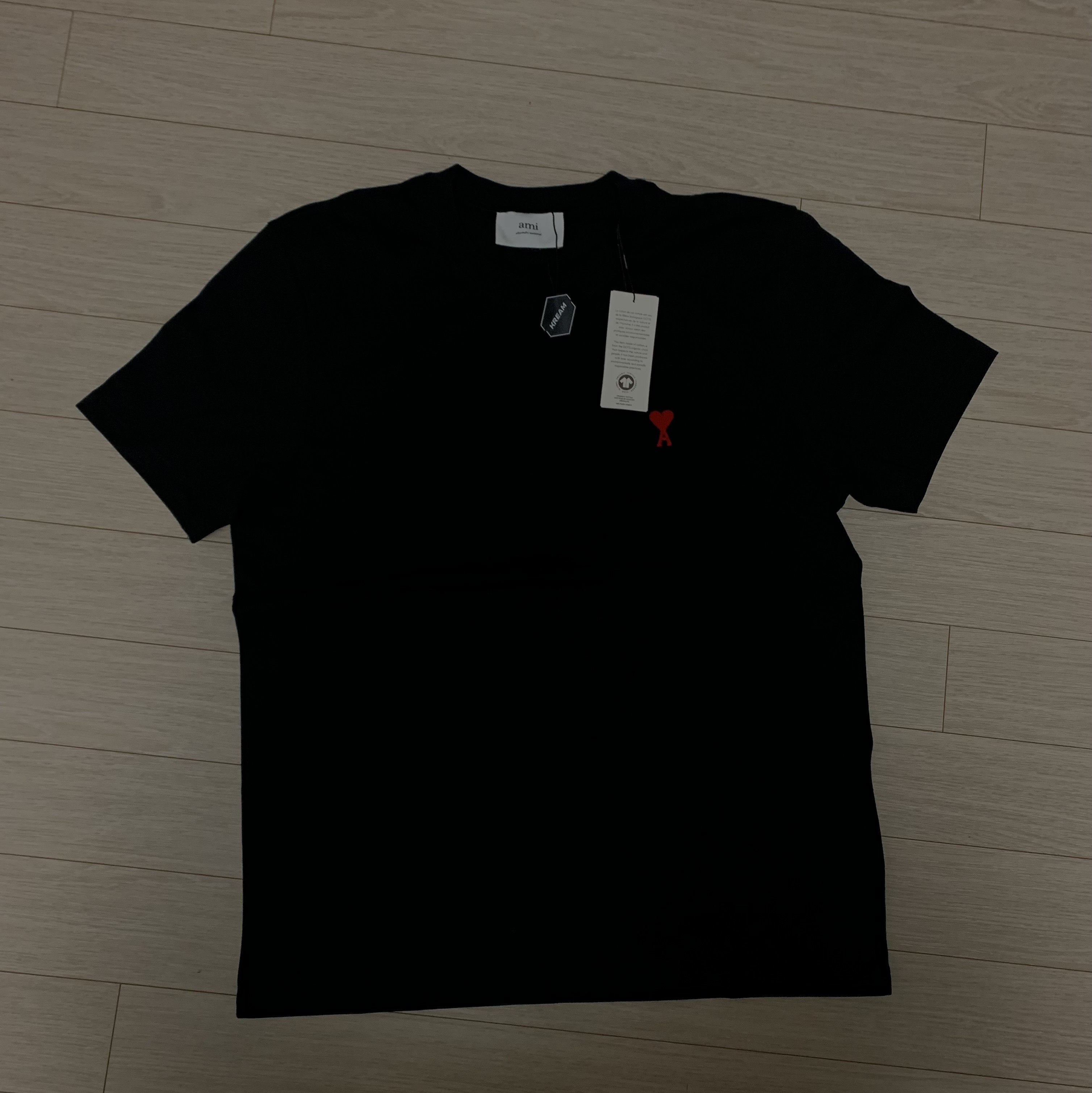 AMI de Coeur T-Shirt Black 착용 스타일