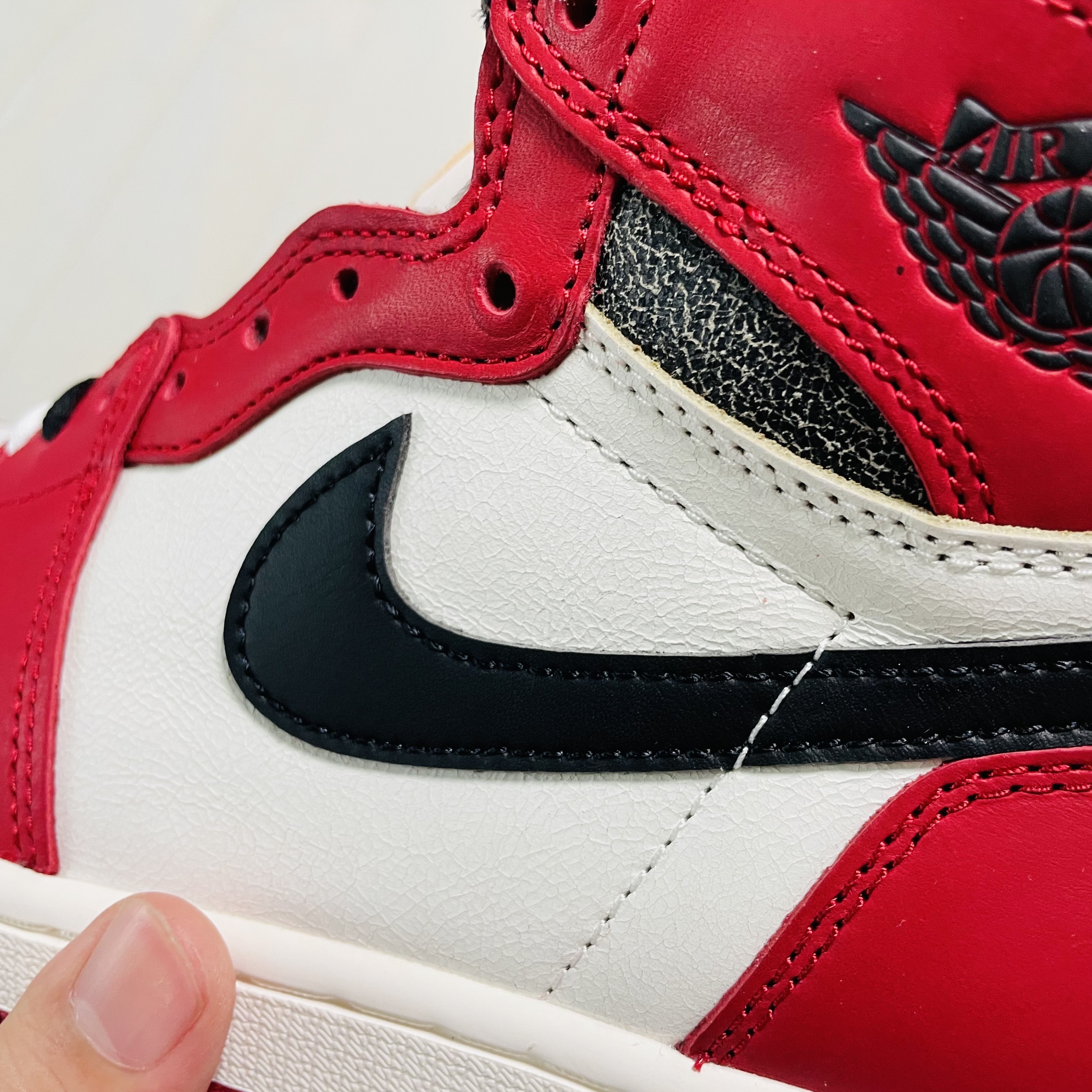 Jordan 1 Retro High OG Chicago 2015, Jordan 1 Retro High OG Chicago 2022 착용 스타일 - 5