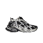 (W) Balenciaga Runner Sneakers White Black