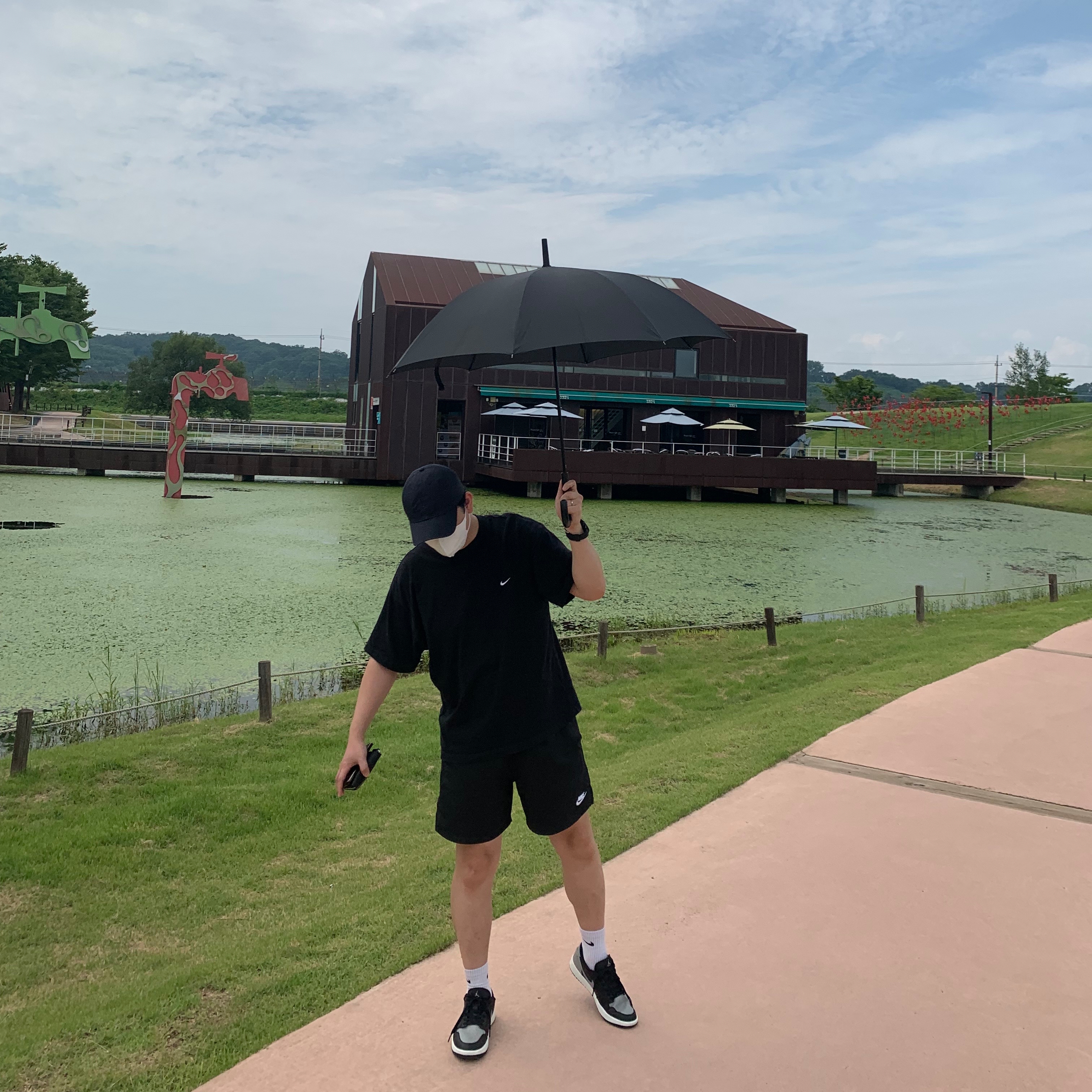 Jordan 1 Low Golf Shadow 착용 스타일