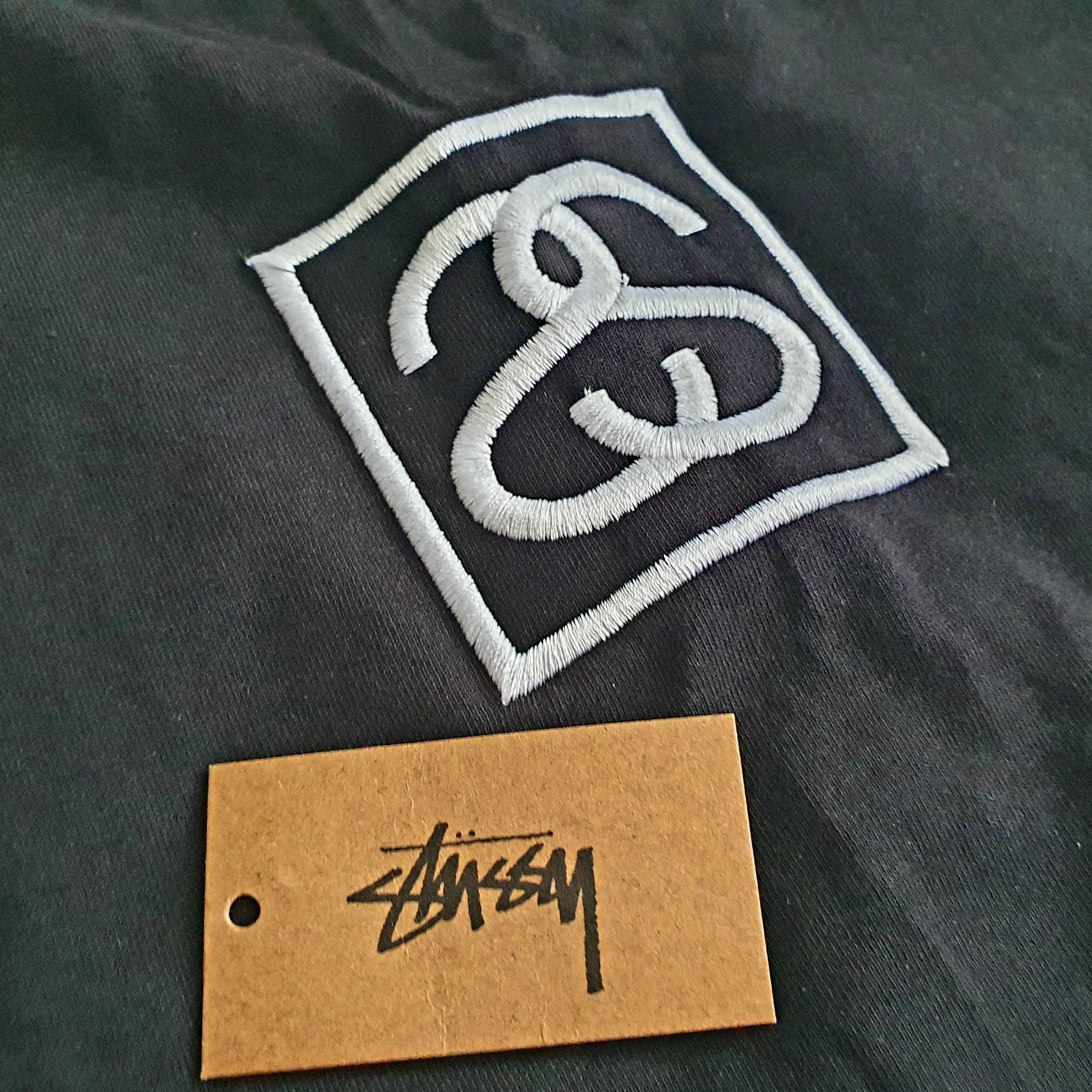Stussy Squared T-Shirt Black 착용 스타일