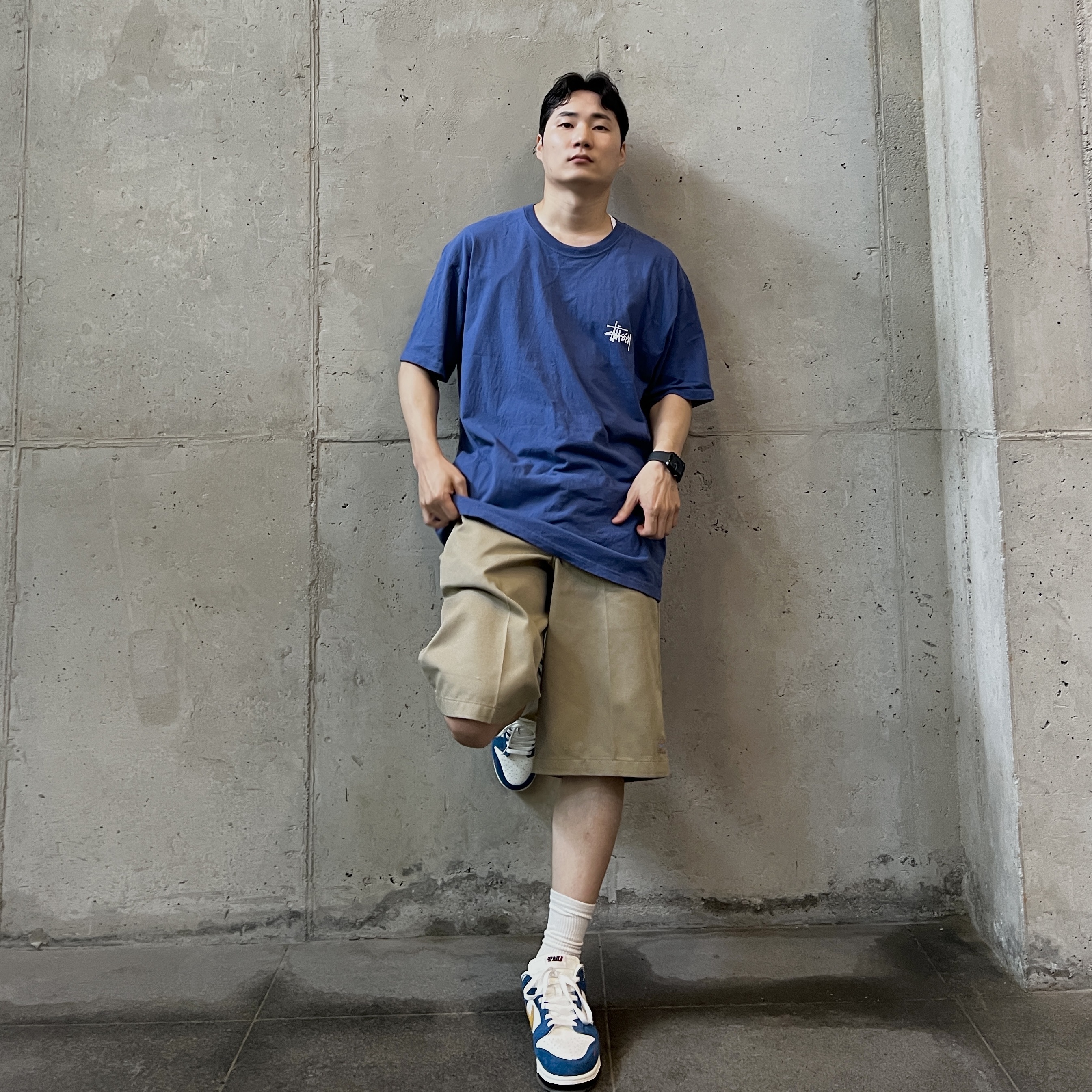 Nike x Kasina Dunk Low 80's Bus 착용 스타일
