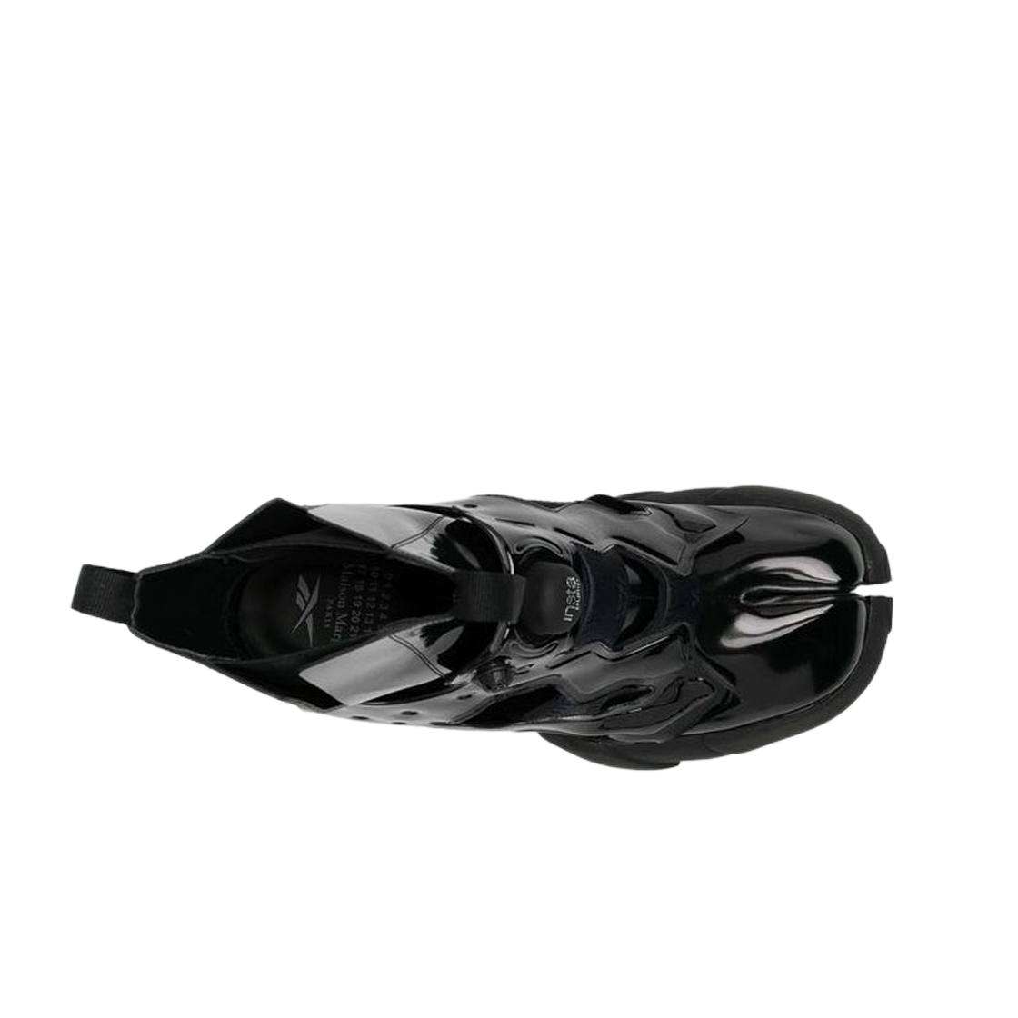 (W) 리복 x 메종 마르지엘라 타비 인스타펌프 퓨리 하이 블랙((W) Reebok x Maison Margiela Tabi Instapump Fury Hi Black) - 2