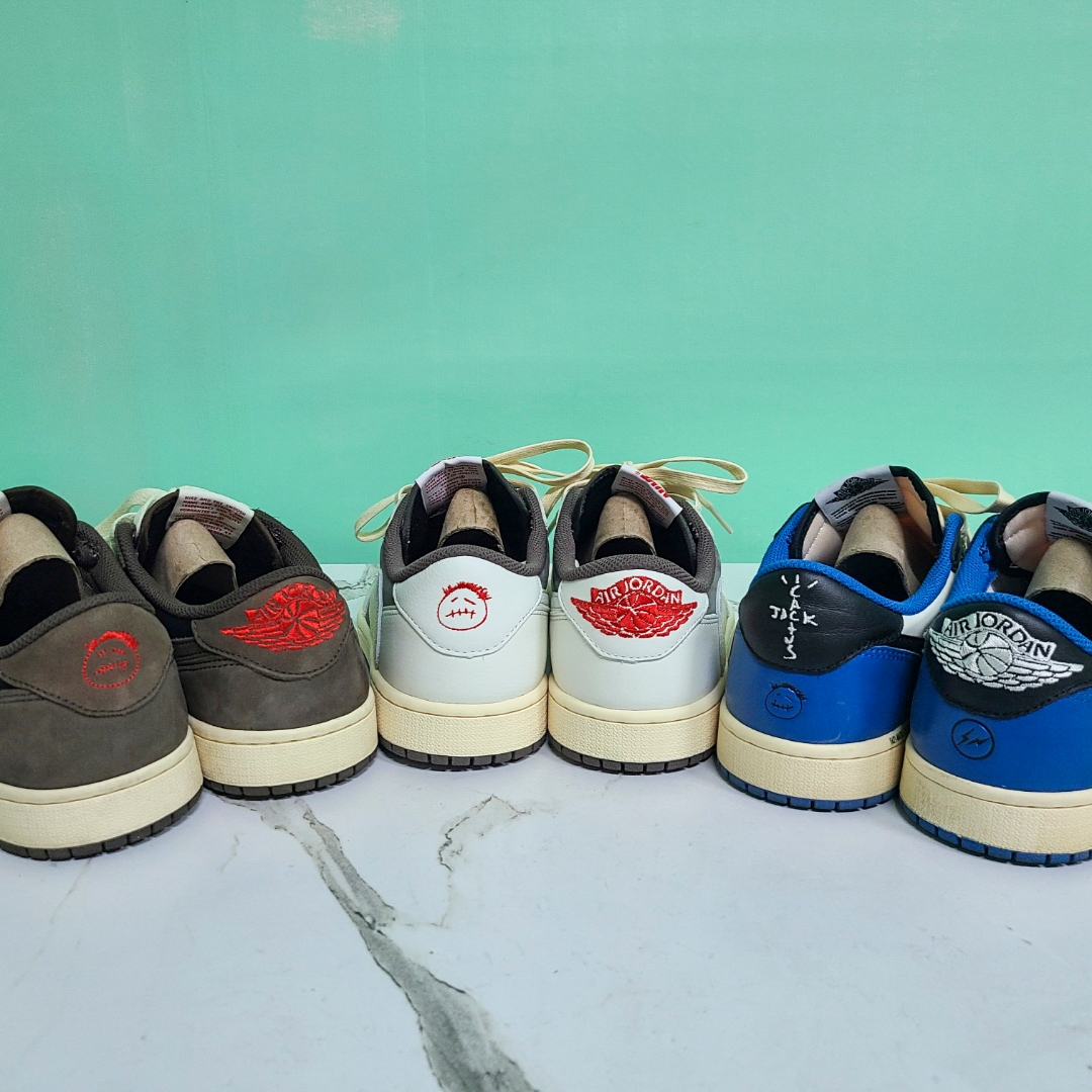 Jordan 1 x Travis Scott Retro Low OG SP Mocha, Jordan 1 x Travis Scott Retro Low OG SP Sail and Ridgerock 착용 스타일 - 2