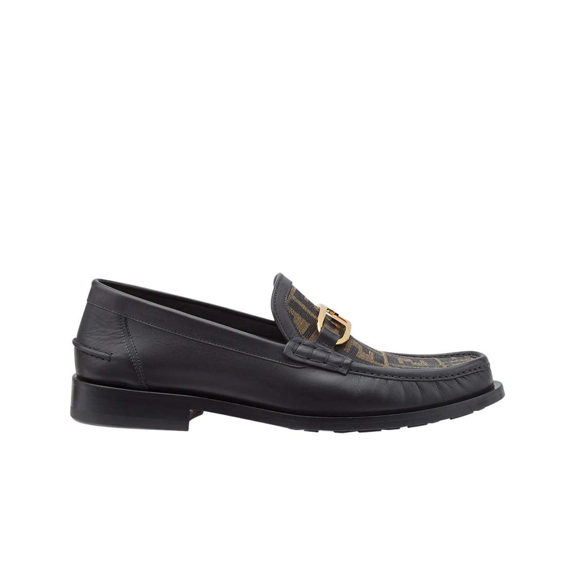 펜디 오 락 로퍼 블랙(Fendi O'Lock Loafers Black) - 1