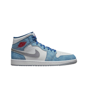 Jordan 1 Mid SE French Blue Fire Red