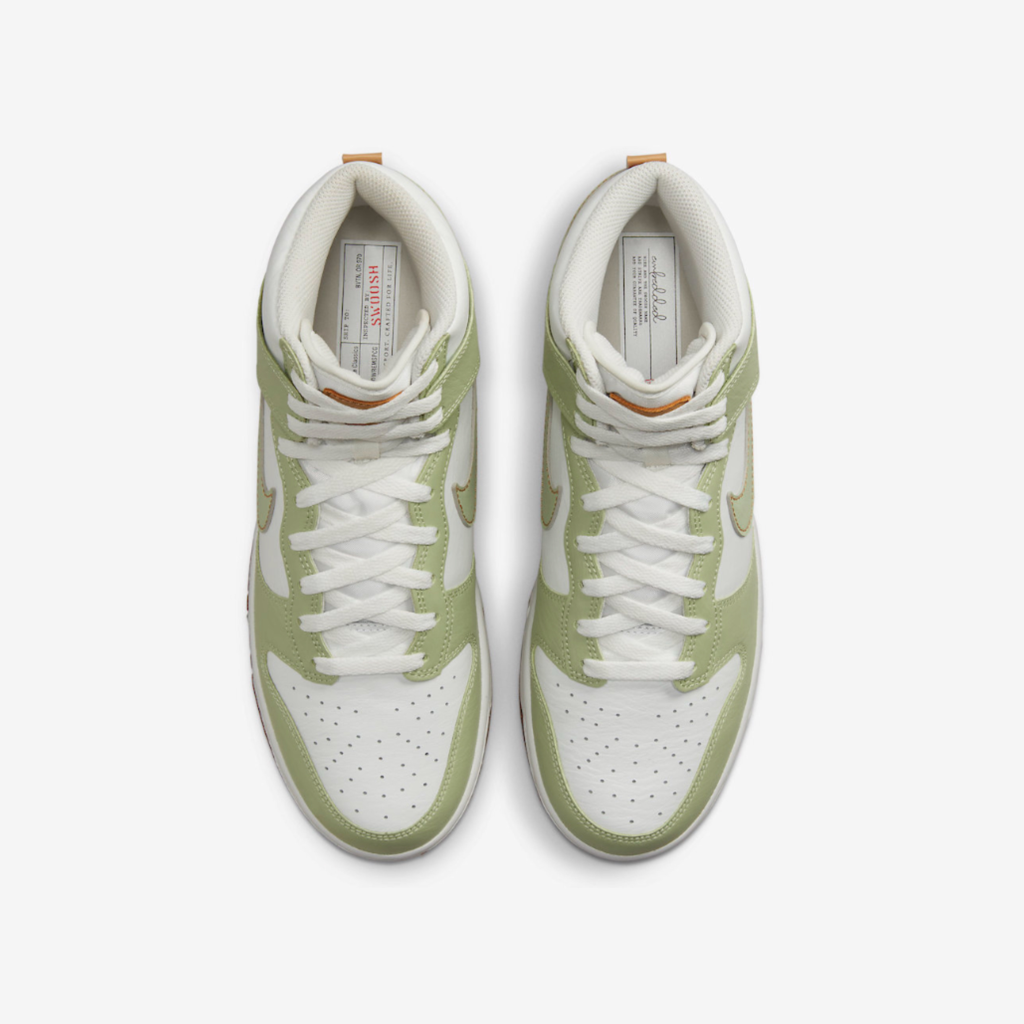 Nike Dunk High Retro SE Honeydew 착용 스타일 - 4