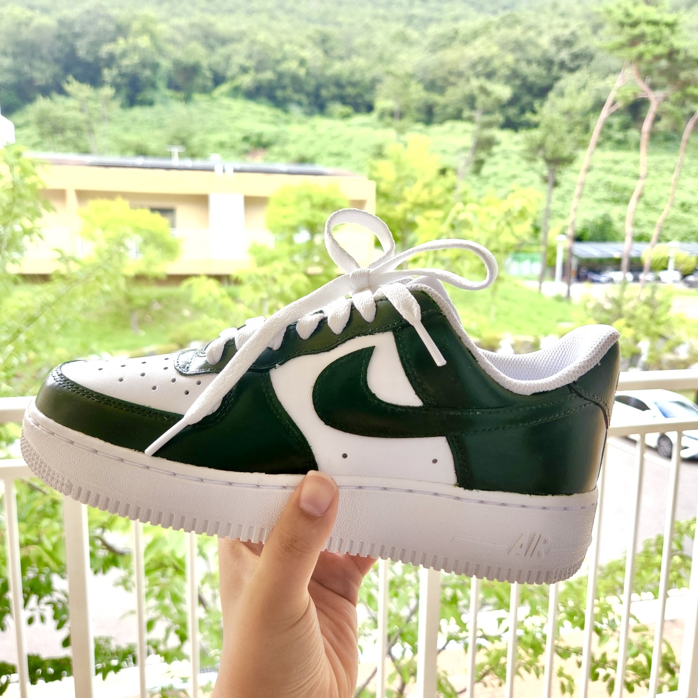(W) Nike Air Force 1 '07 Low White 착용 스타일 - 3