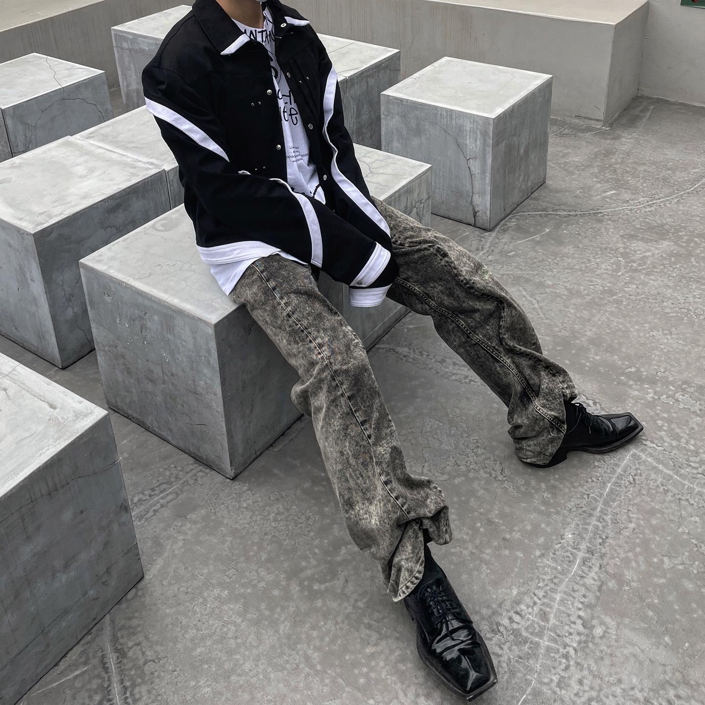 Stussy x Takahiromiyashita The Soloist 40 WT T-Shirt 착용 스타일