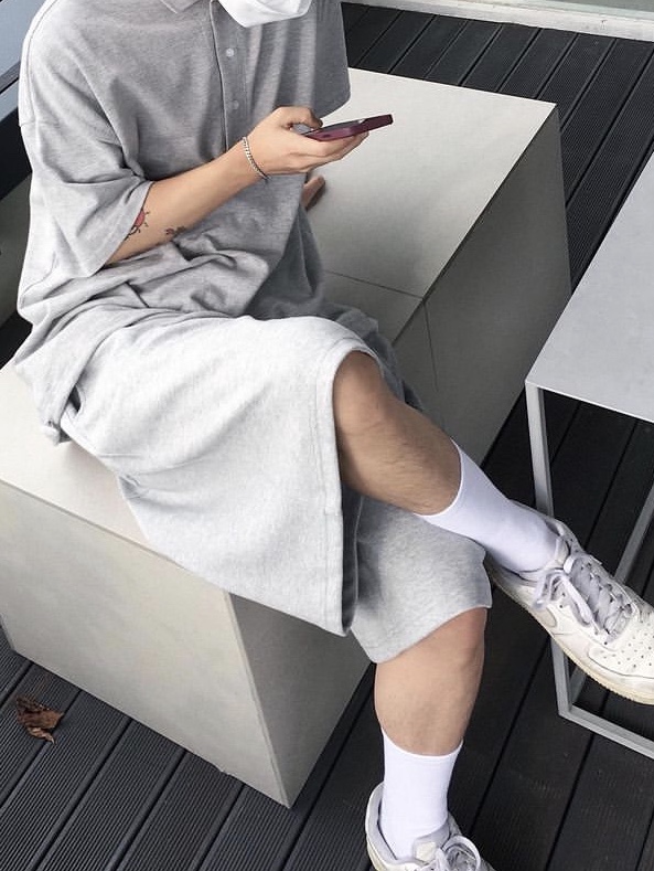 Nike Air Force 1 '07 Low White 착용 스타일