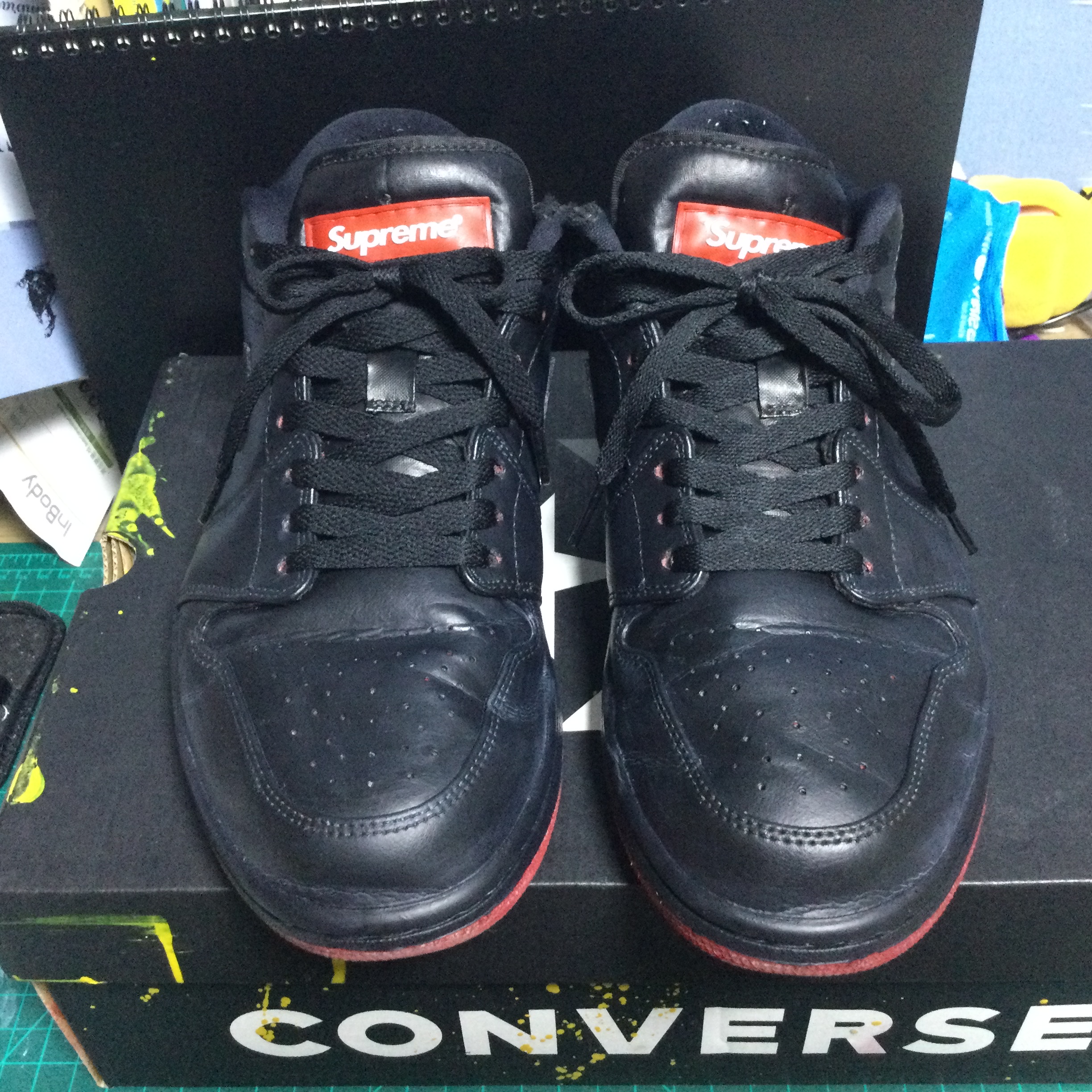 Jordan 1 Low Varsity Red 착용 스타일 - 1