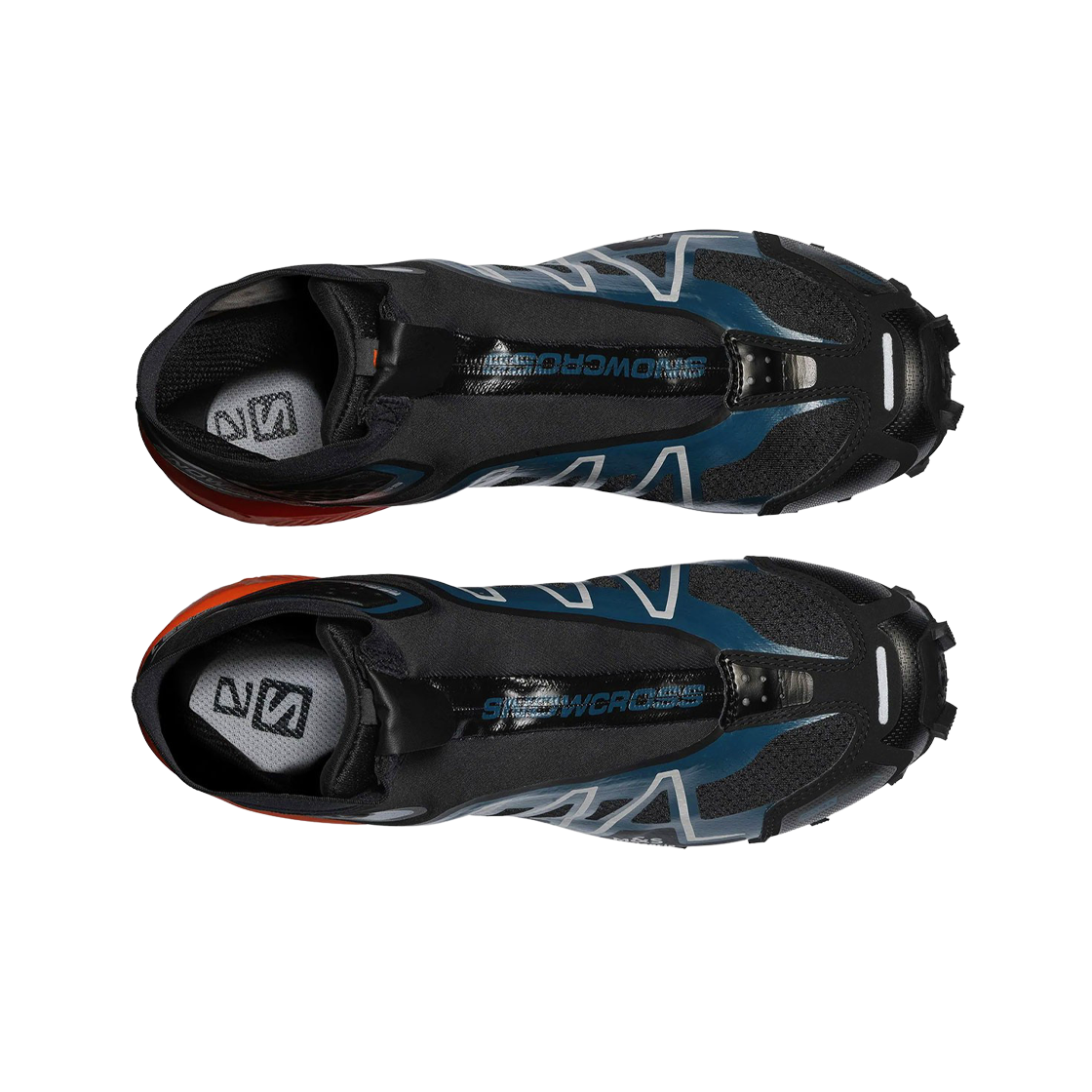 살로몬 스노우크로스 ADV LTD 블랙 블루 오렌지(Salomon Snowcross ADV LTD Black Blue Orange) - 2
