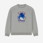 Maison Kitsune x Ader Error The Bluest Fox Sweatshirt Grey