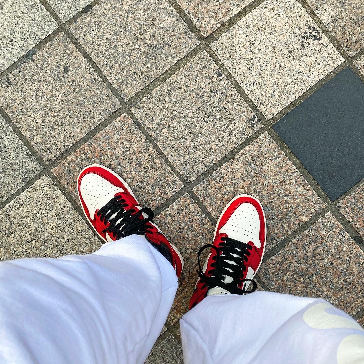 Jordan 1 Retro High OG Defiant SB LA to Chicago 착용 스타일 - 2