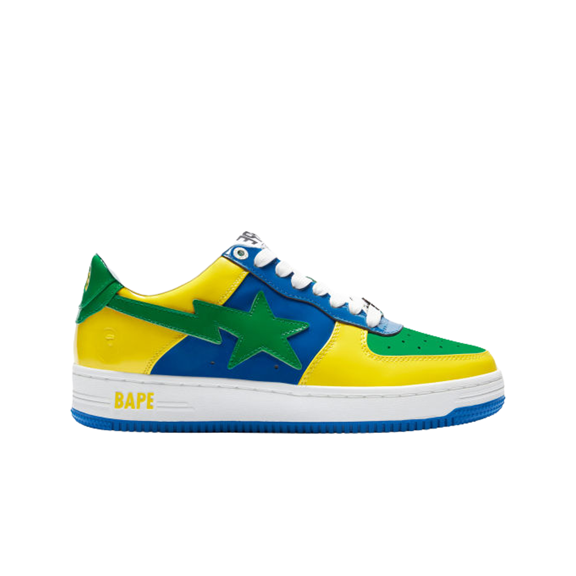 1I80-291-004/1I80-191-004 BAPE Bape Sta Low M1 Yellow - 대표 이미지 #1
