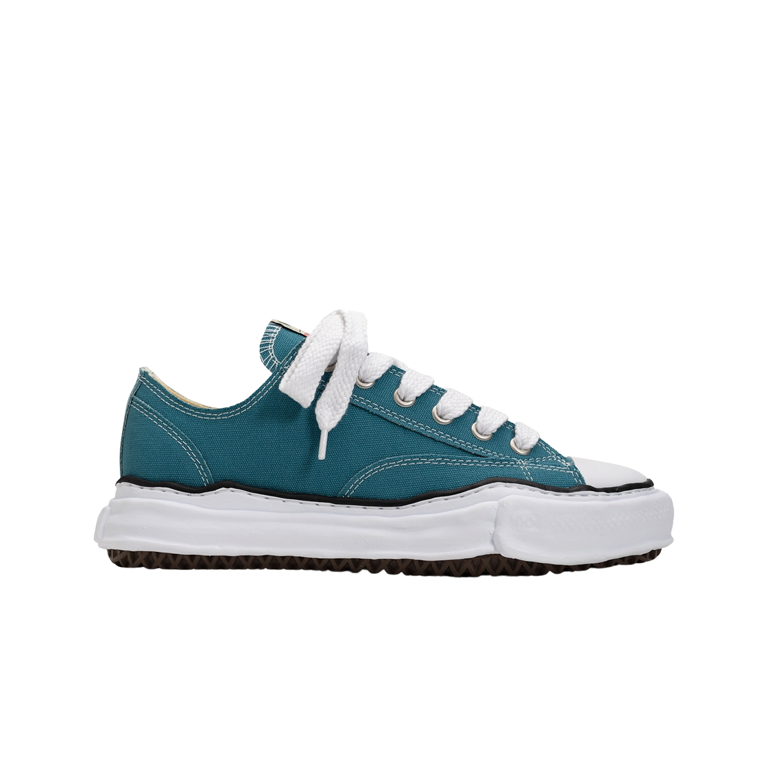 메종 미하라 야스히로 피터슨 OG 솔 캔버스 로우 스니커즈 블루(Maison Mihara Yasuhiro Peterson OG Sole Canvas Low Sneakers Blue)