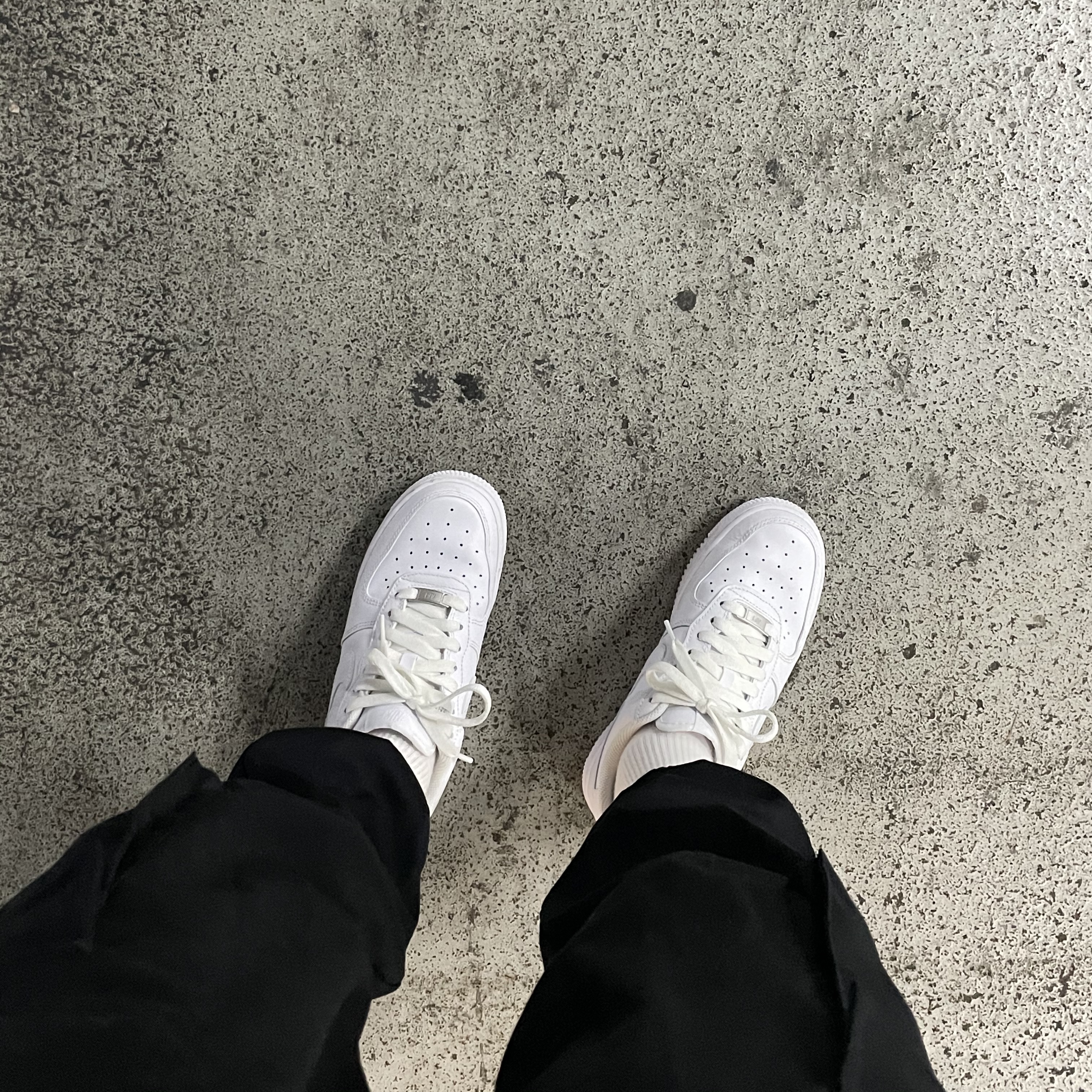 Nike Air Force 1 '07 Low White 착용 스타일